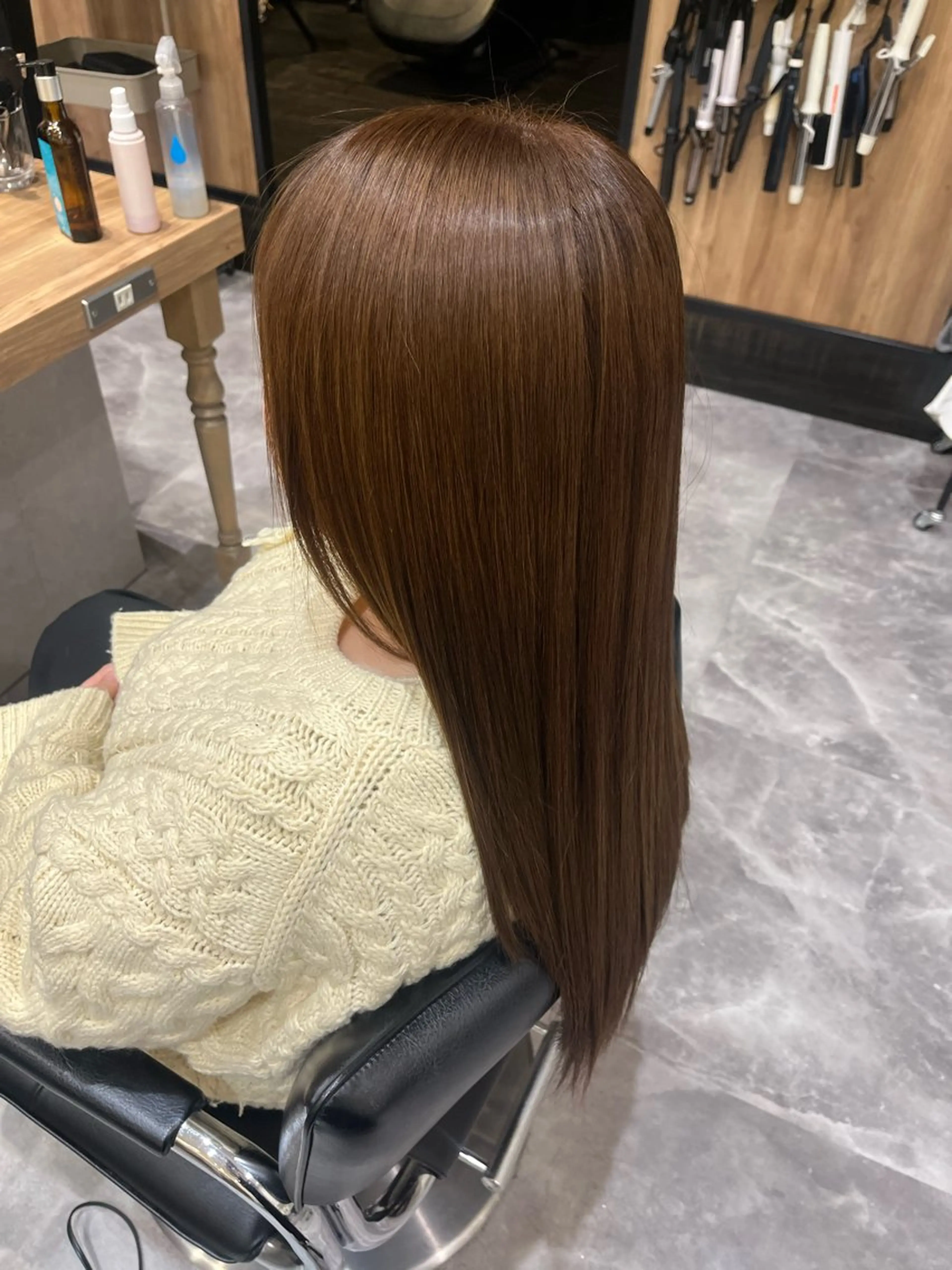 ロング カラー ベージュカラー ブリーチ ブリーチなしカラー ヘアカラー THE LAND所属・Yuzuki/モデル 募集中/今年デビューのヘアスタイル