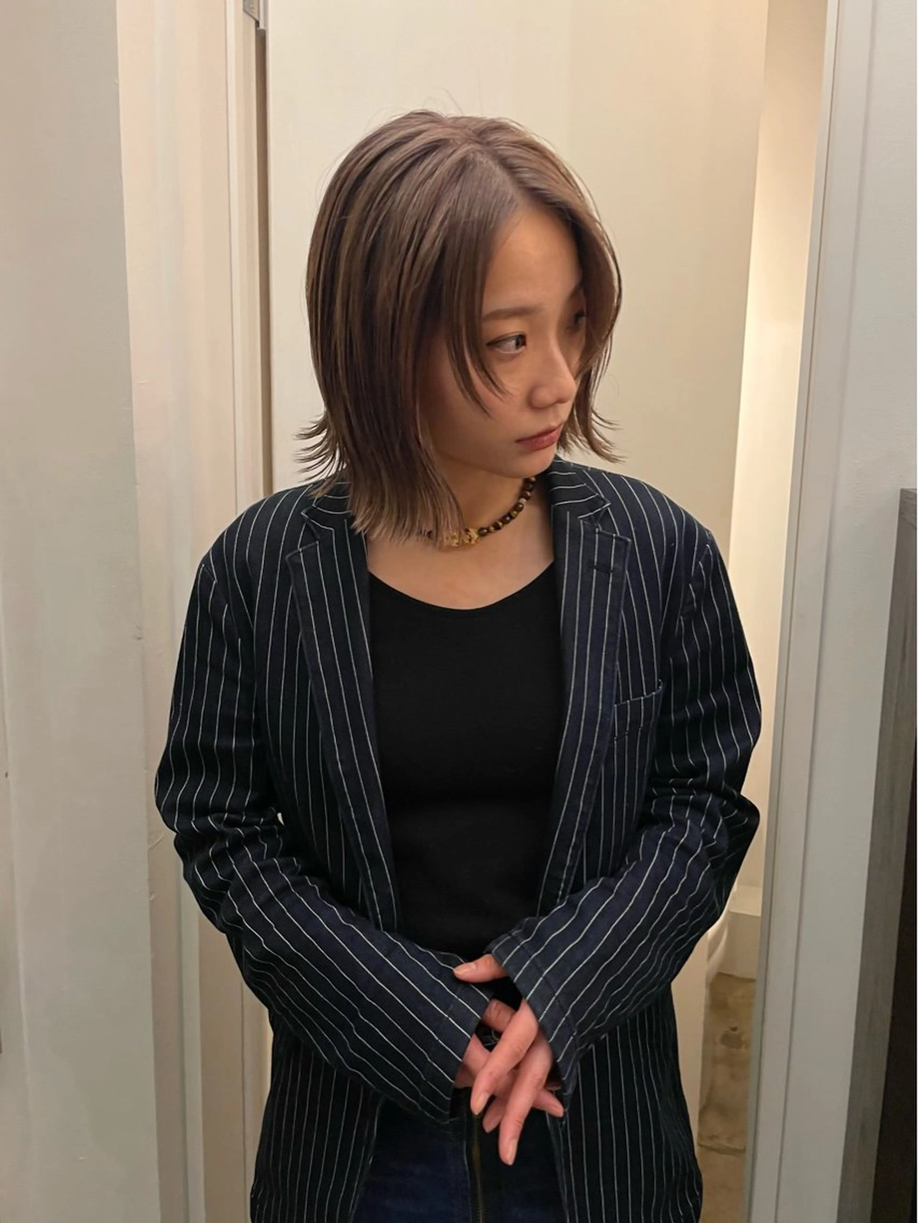 ミディアム 原宿/ケパーマ 🧺ユウマのヘアスタイル