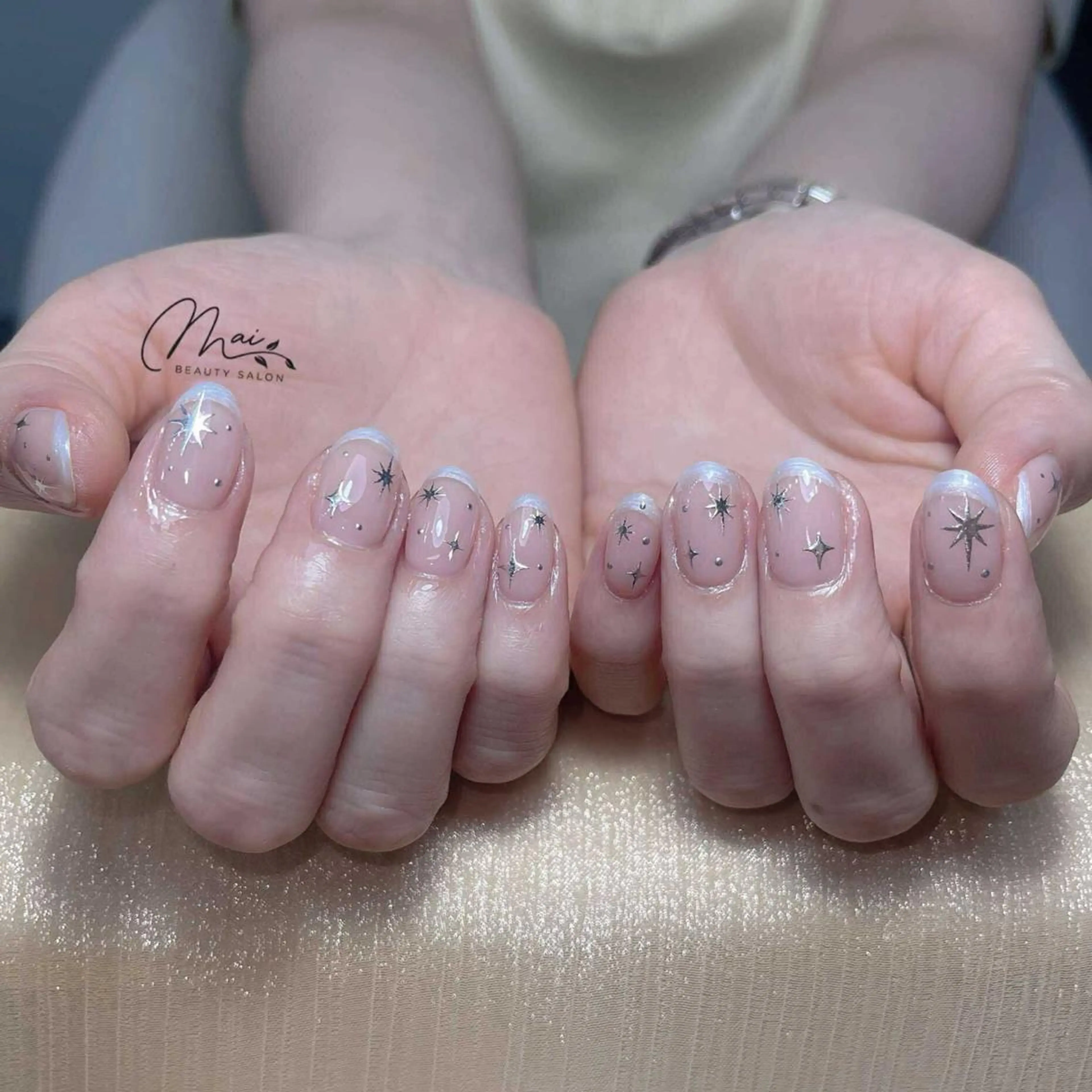 ネイル フットネイル ジェルネイル マグネットネイル パラジェル ワンホンネイル MaiBeauty DanHiのネイルデザイン