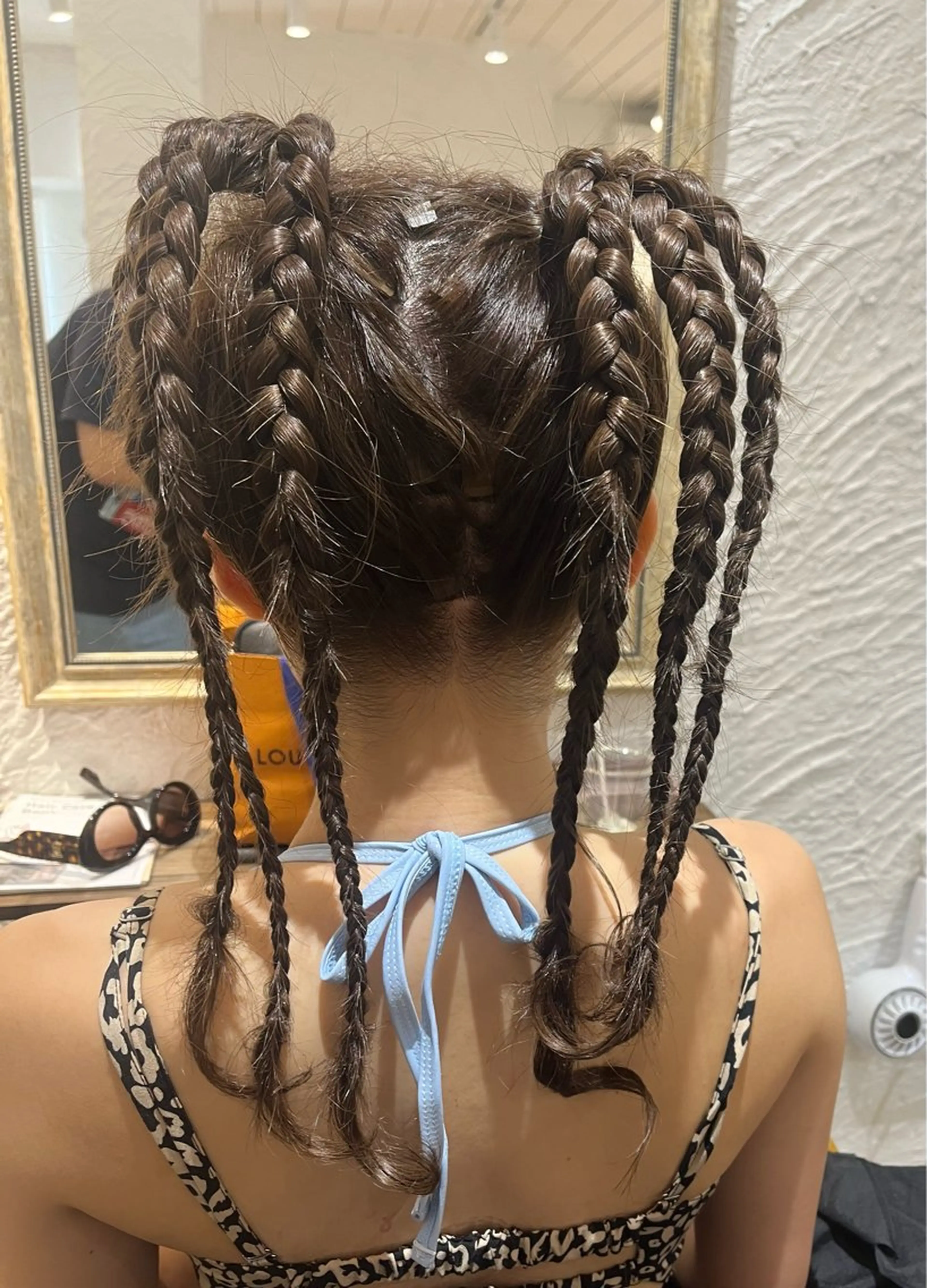 セミロング ヘアセット 🌈透明感カラー🌈 🌟吉田祐介🌟のヘアスタイル