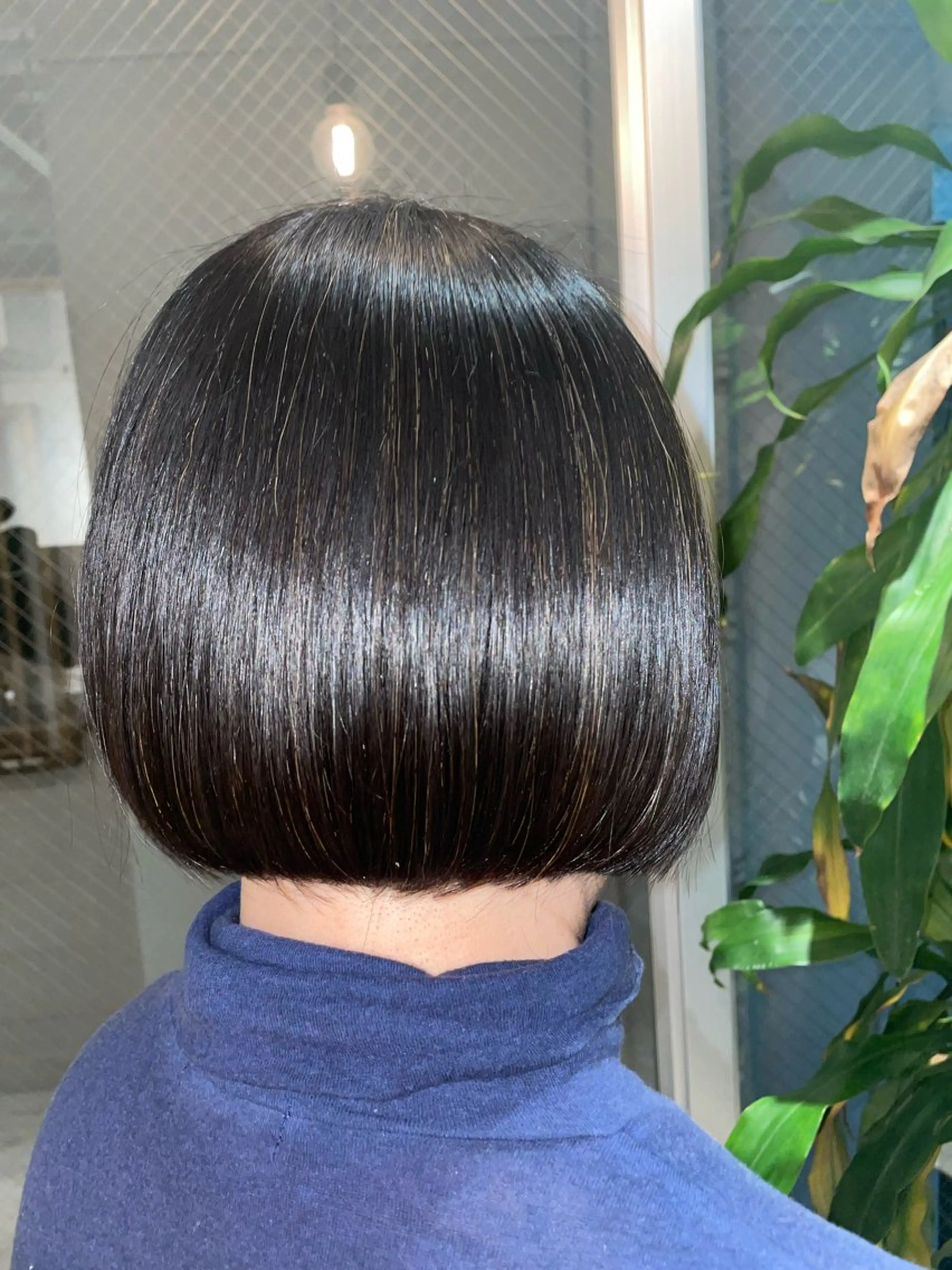 ショート diar湘南台店所属・ふくだももこ🍑 つるっとボブのヘアスタイル