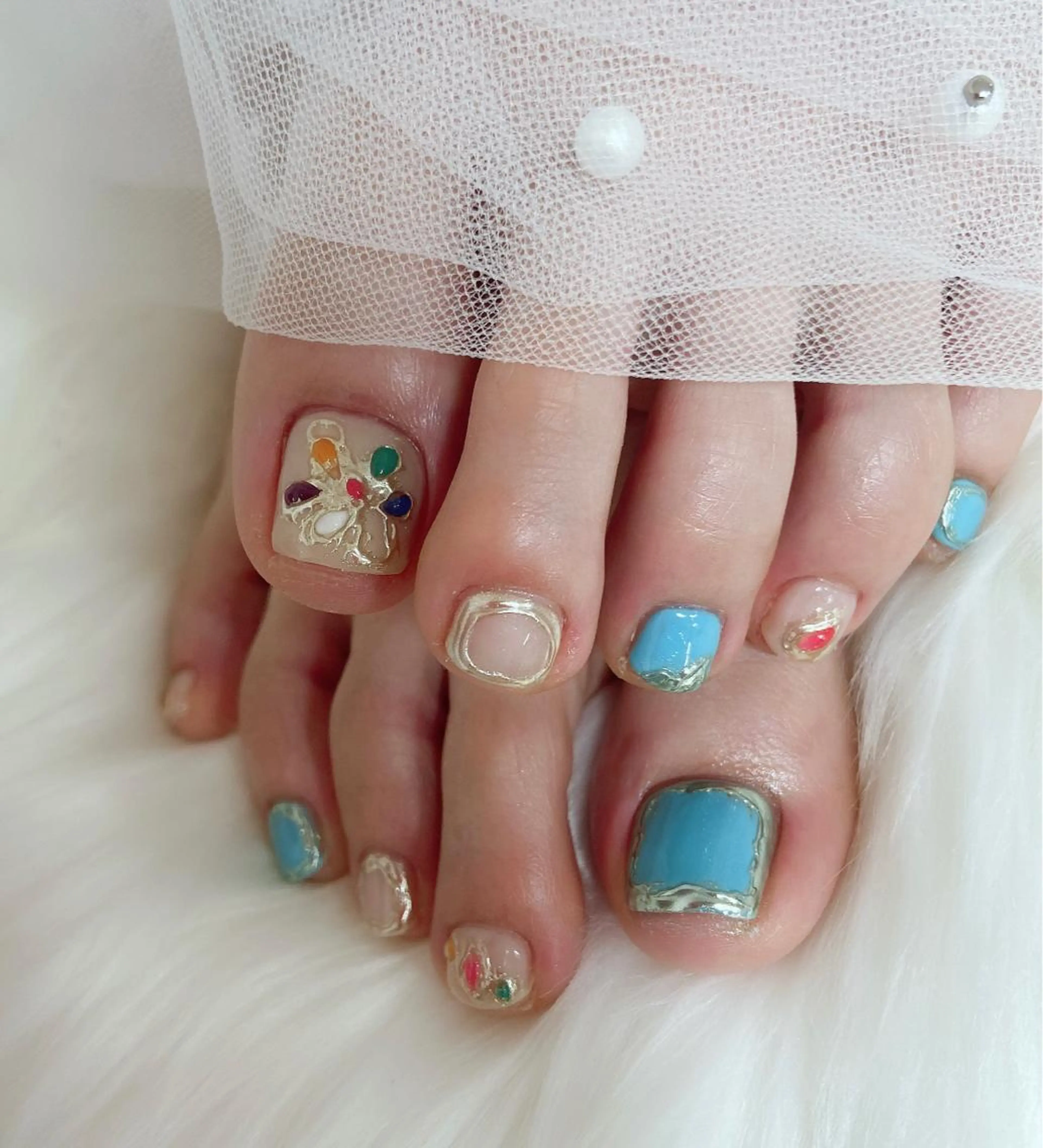 ネイル フットネイル ＆ME アンドミーのネイルデザイン