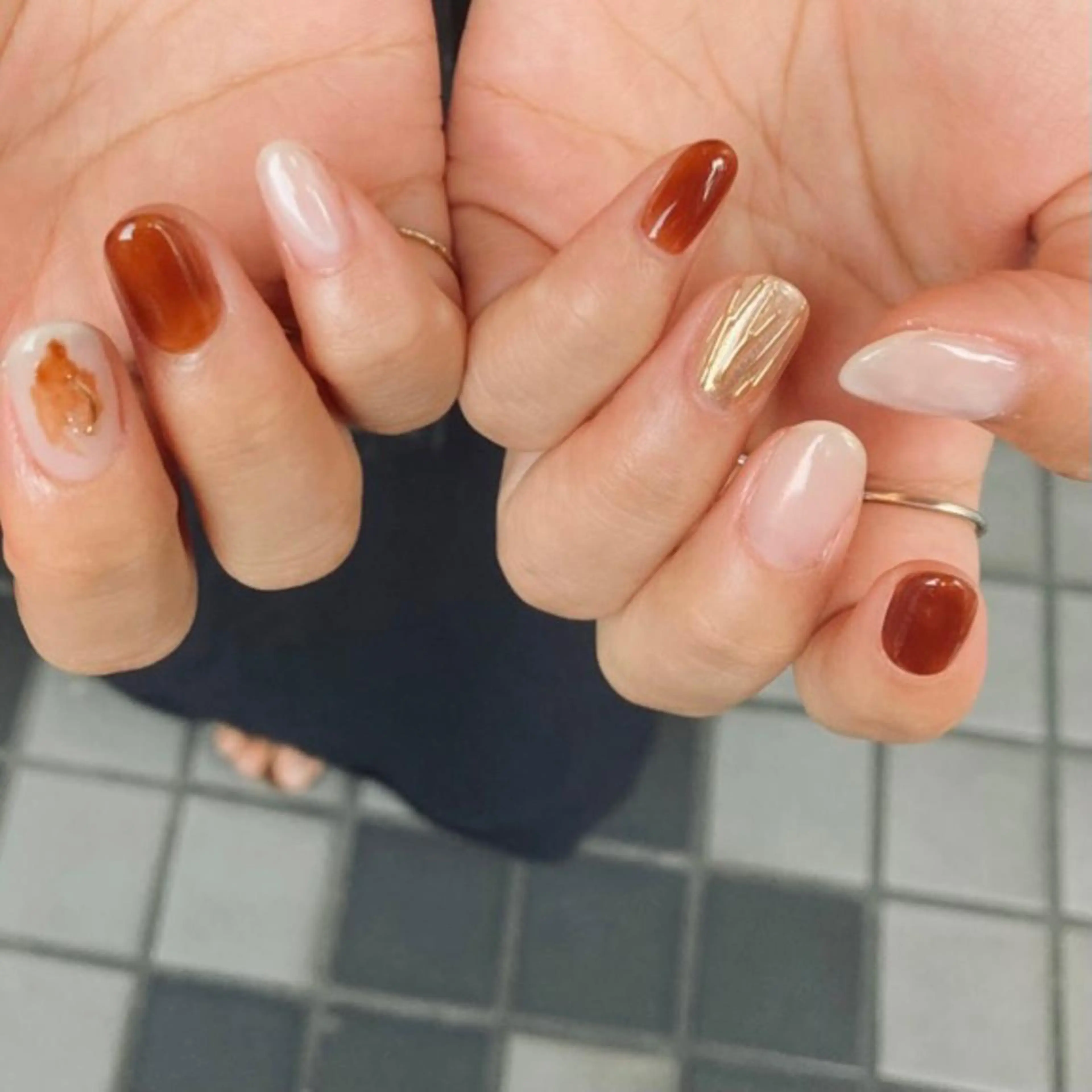 ネイル ハンドネイル Mojyam nail所属・松本 実咲のネイルデザイン