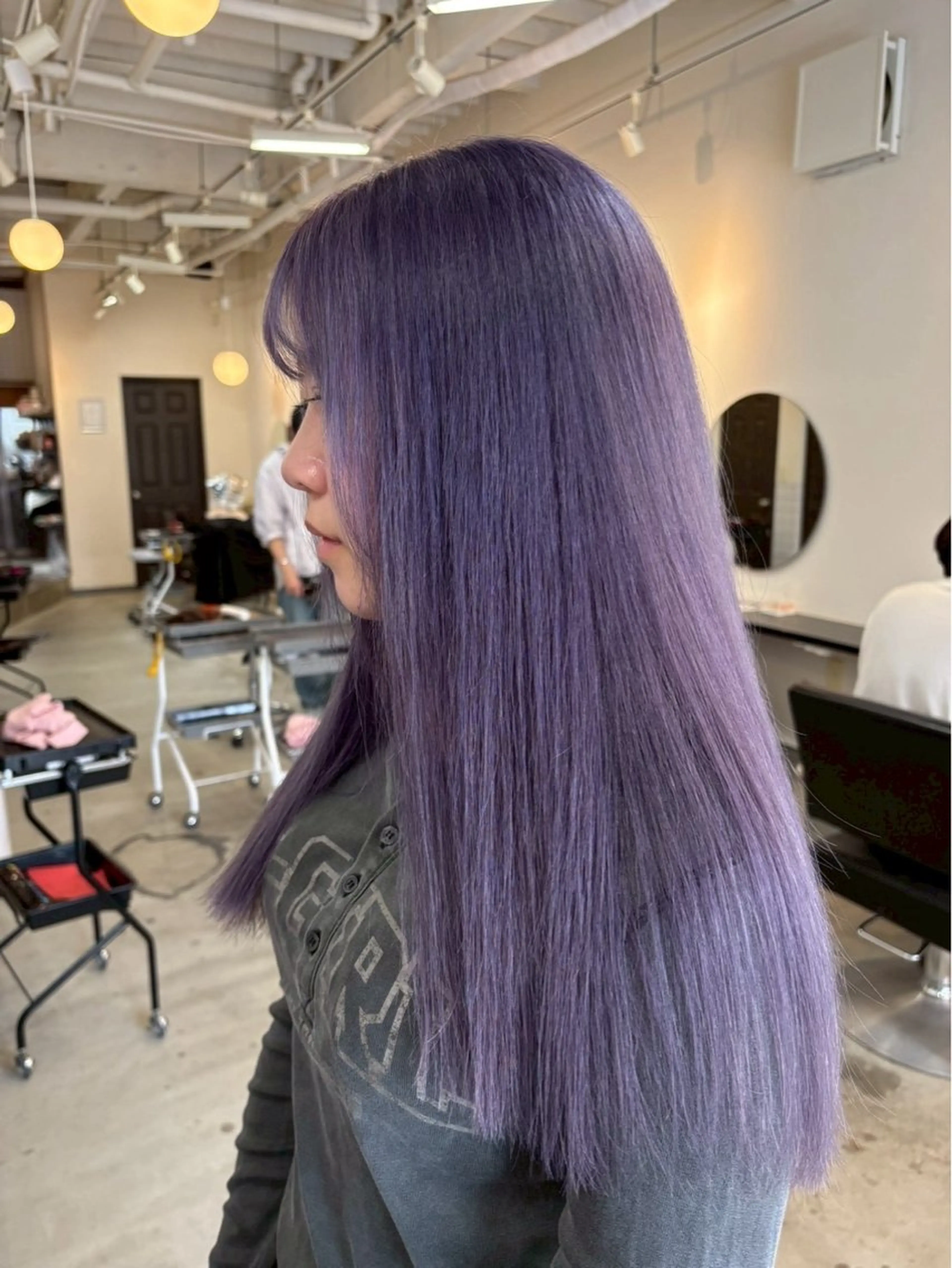 ロング ヘアカラー LUCK 津田沼 HIYORIのヘアスタイル