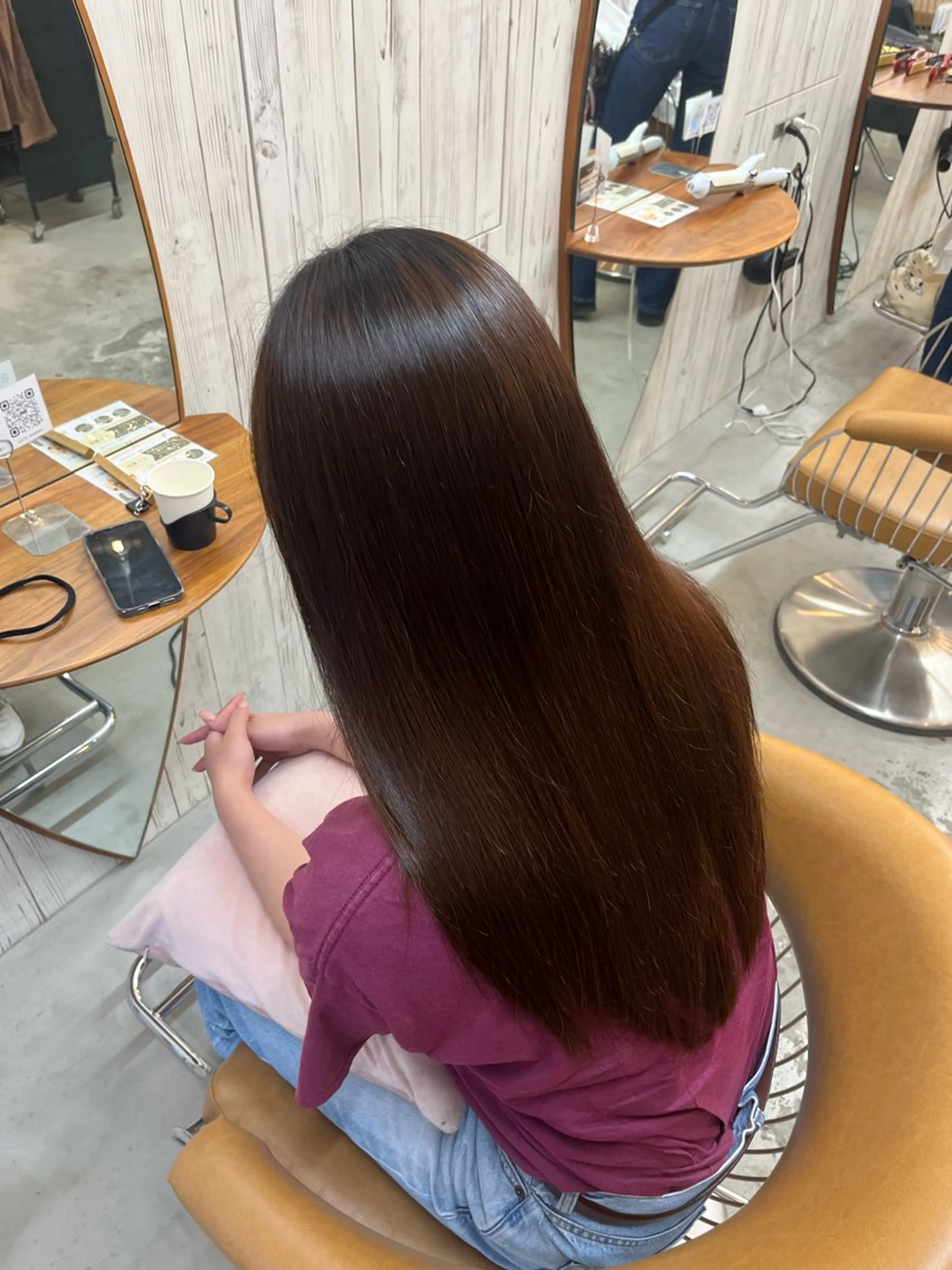 ロング 縮毛矯正 トリートメント レイヤー/ボブ /カット/しょうきのヘアスタイル