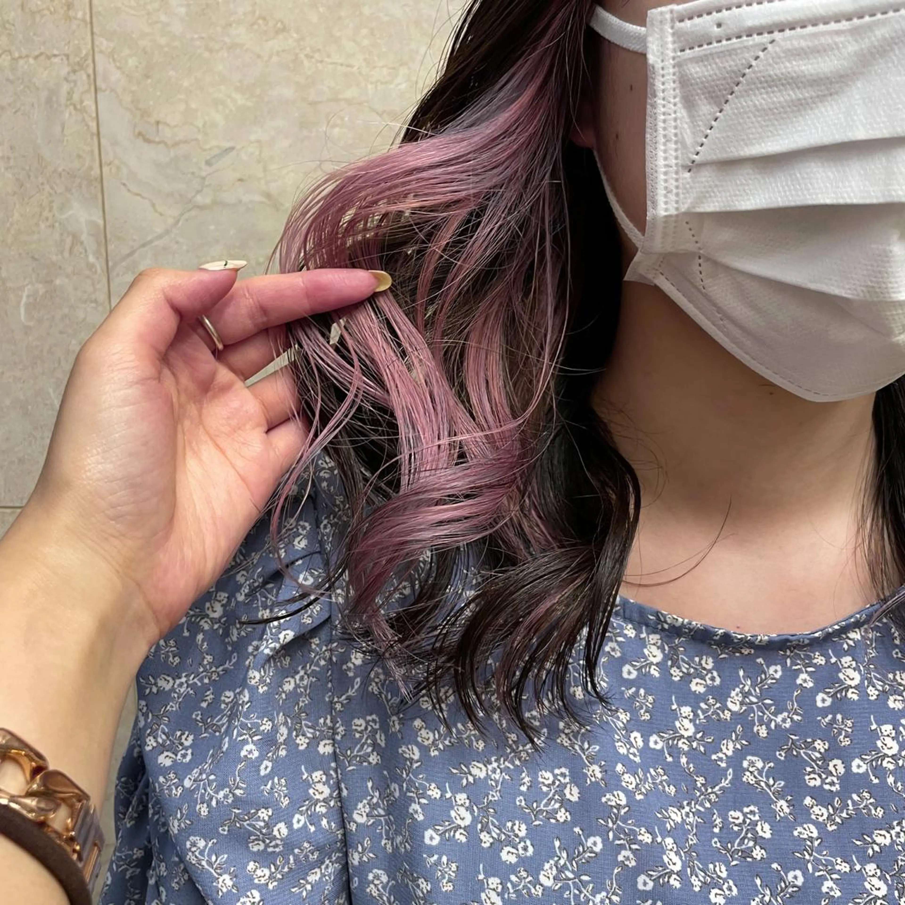 ミディアム カラー Blanche by artina川崎店所属・ゆう🫧 透明感/ハイトーンのヘアスタイル