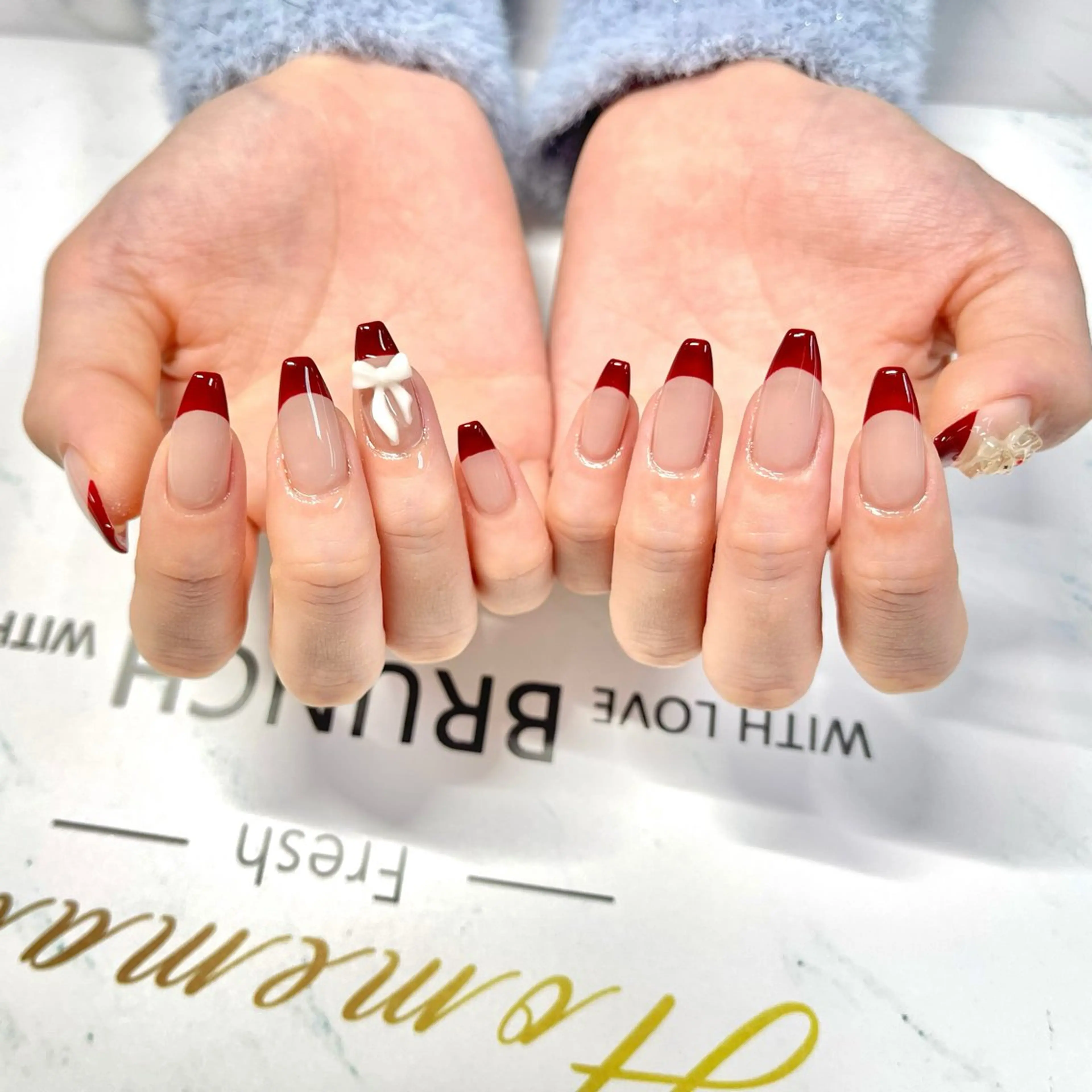 🎀クリアベ一スフレンチの写真