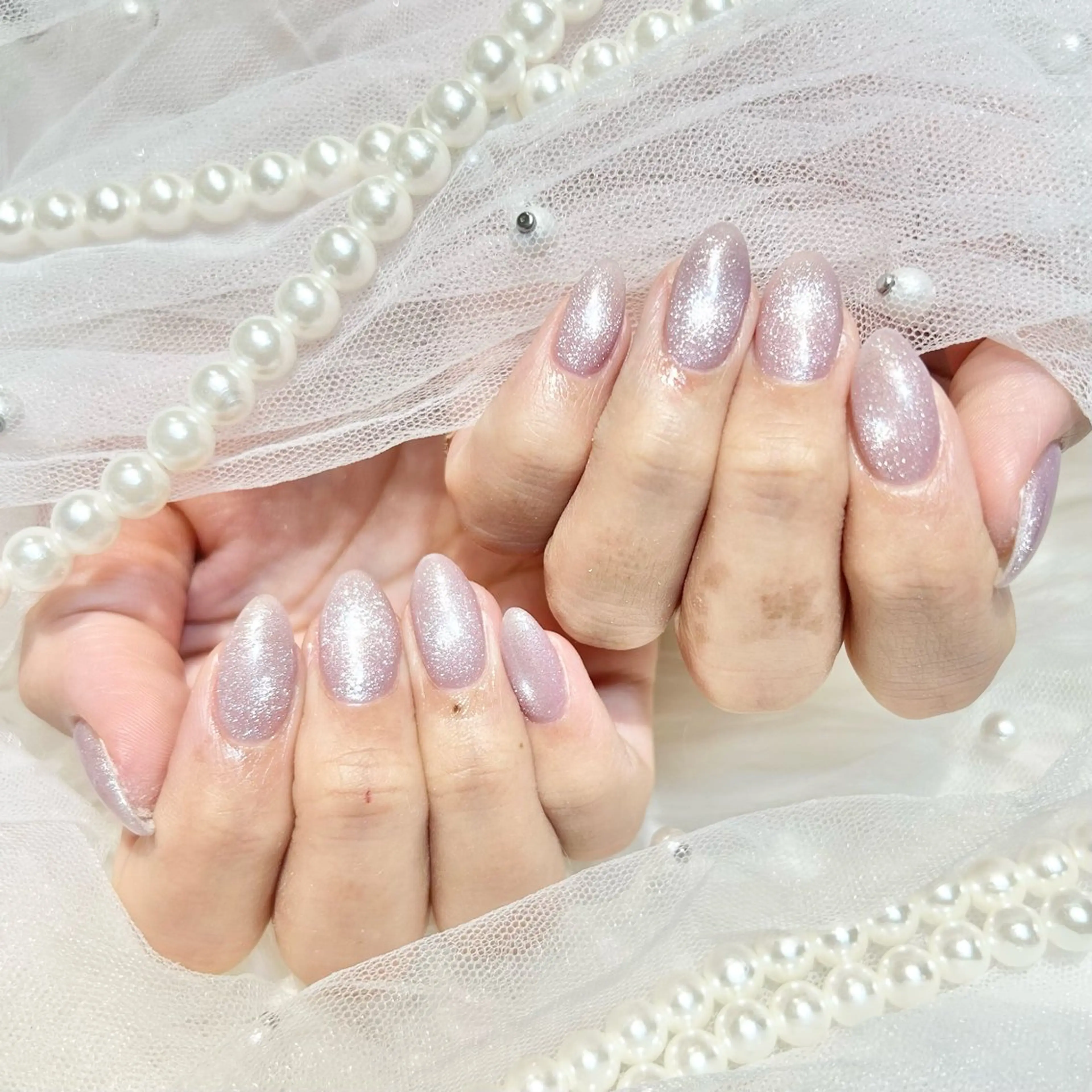 ネイル マグネットネイル ハンドネイル WISTERIA ayumiのネイルデザイン