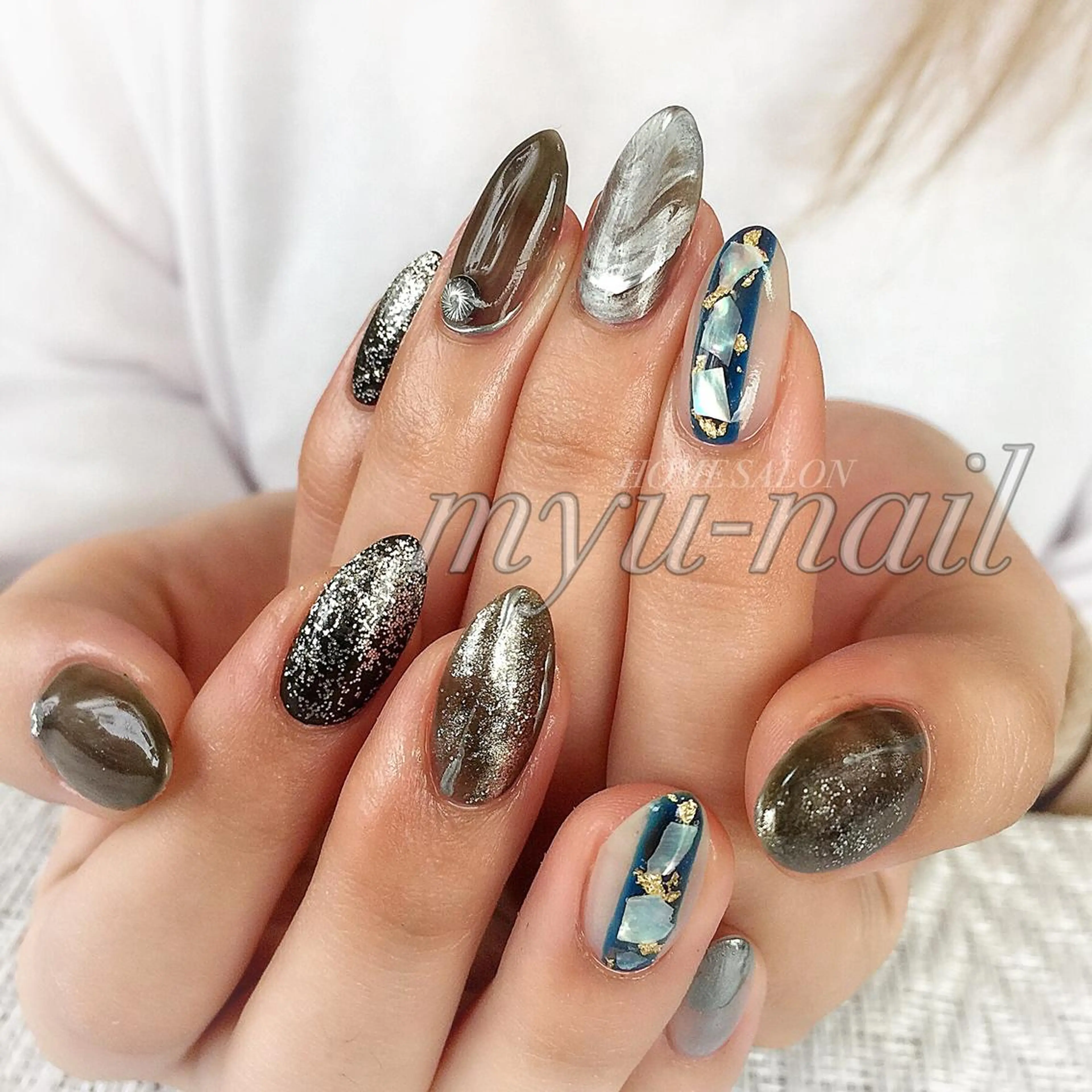 ネイル ホームサロン myu-nailのネイルデザイン