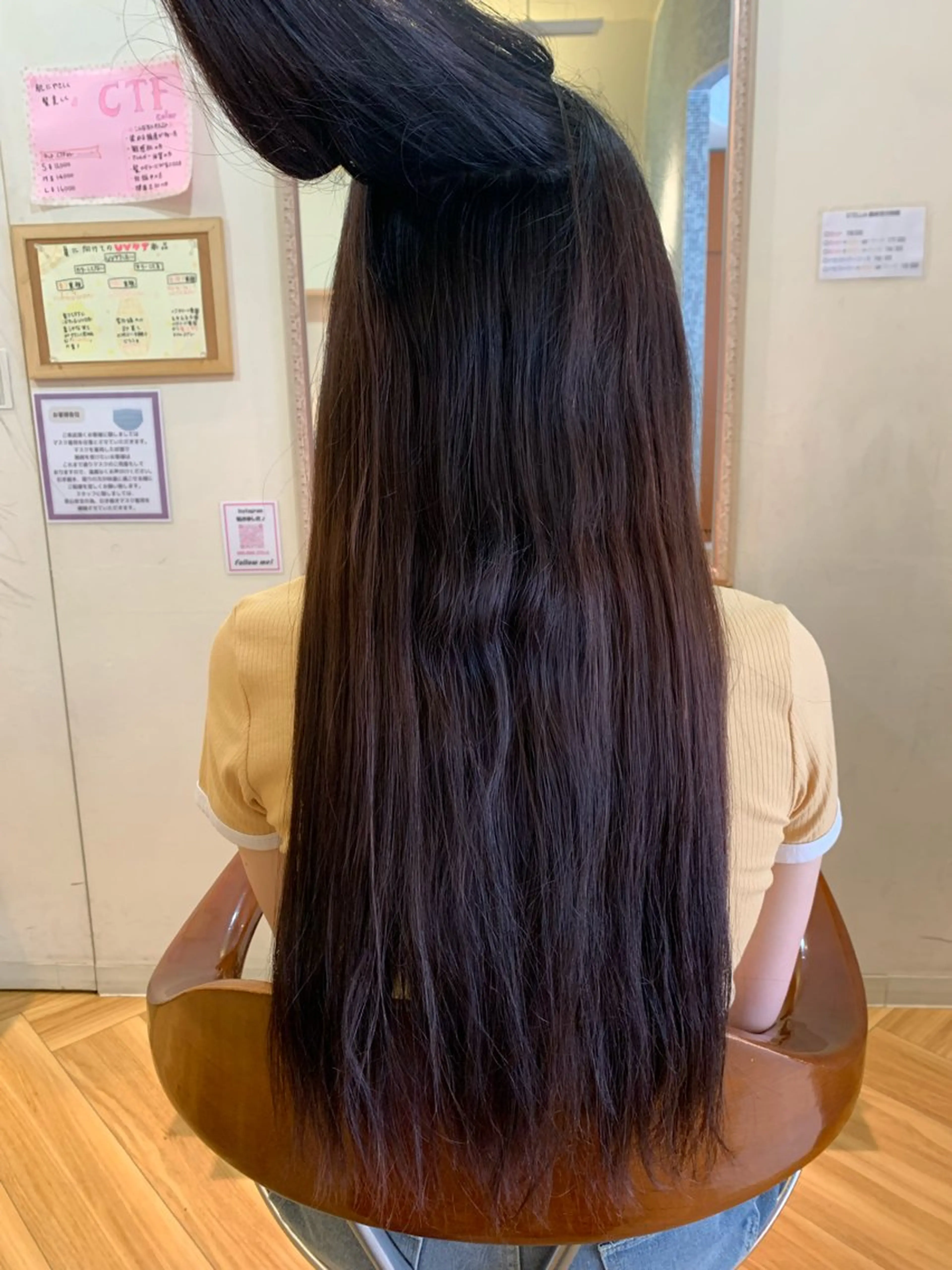 ロング カット 縮毛矯正 トリートメント STELLA所属・髪質改善/縮毛矯正 /菊田将成のヘアスタイル