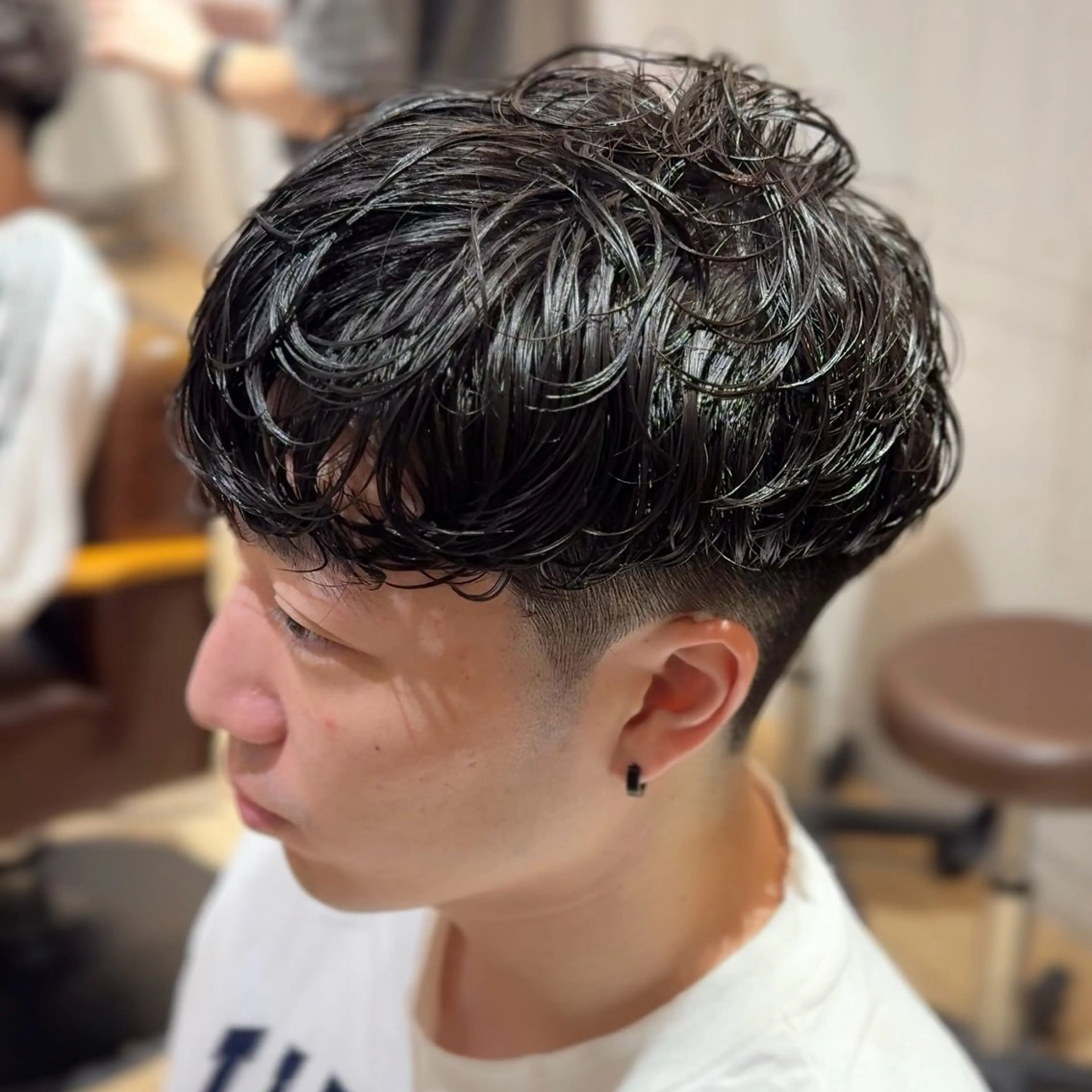 【全員】メンズカット+スペインカールの写真