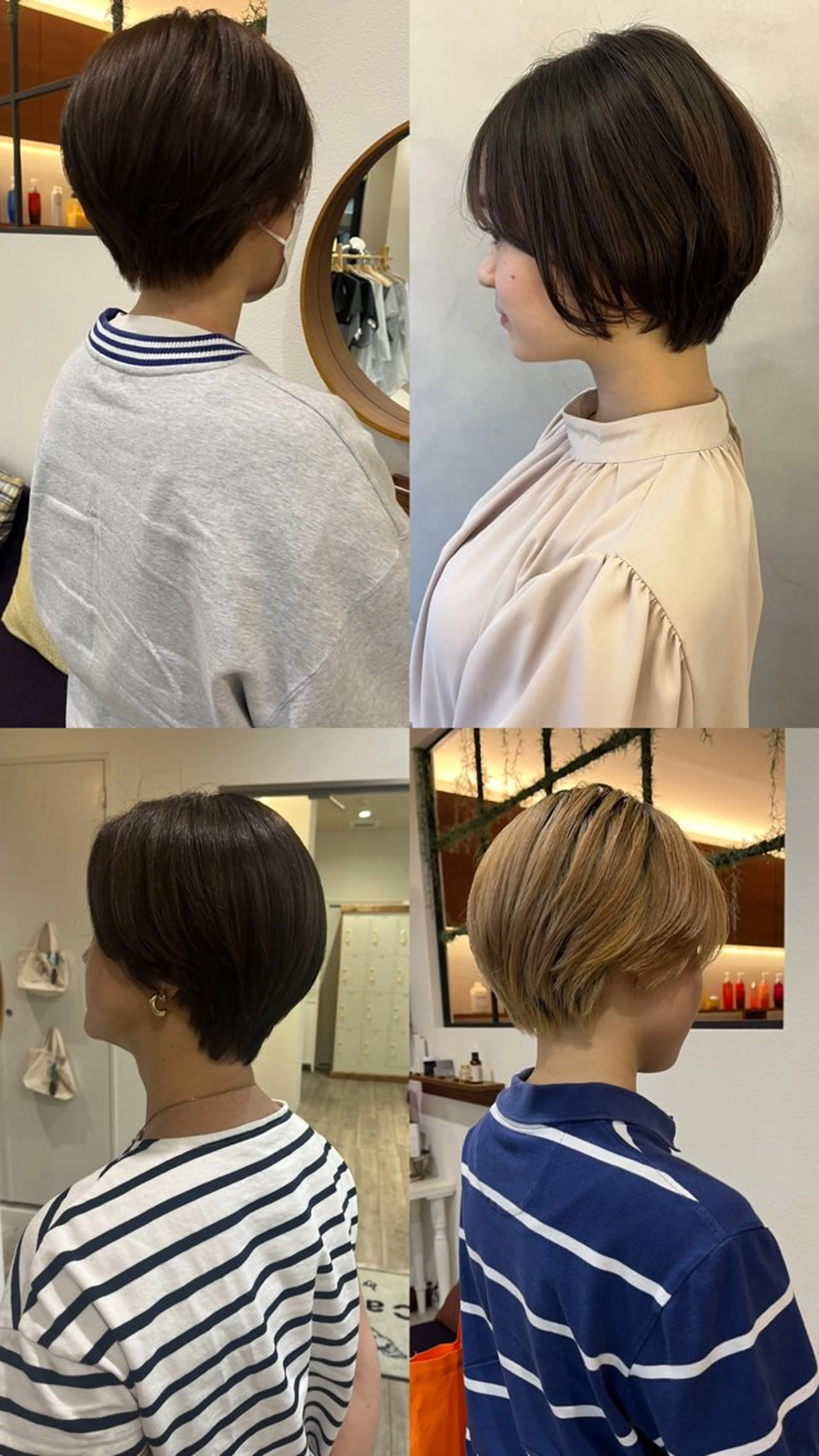 ショート Garland  Ginza所属・モモ🍑 レイヤー/ボブ/暖色のヘアスタイル