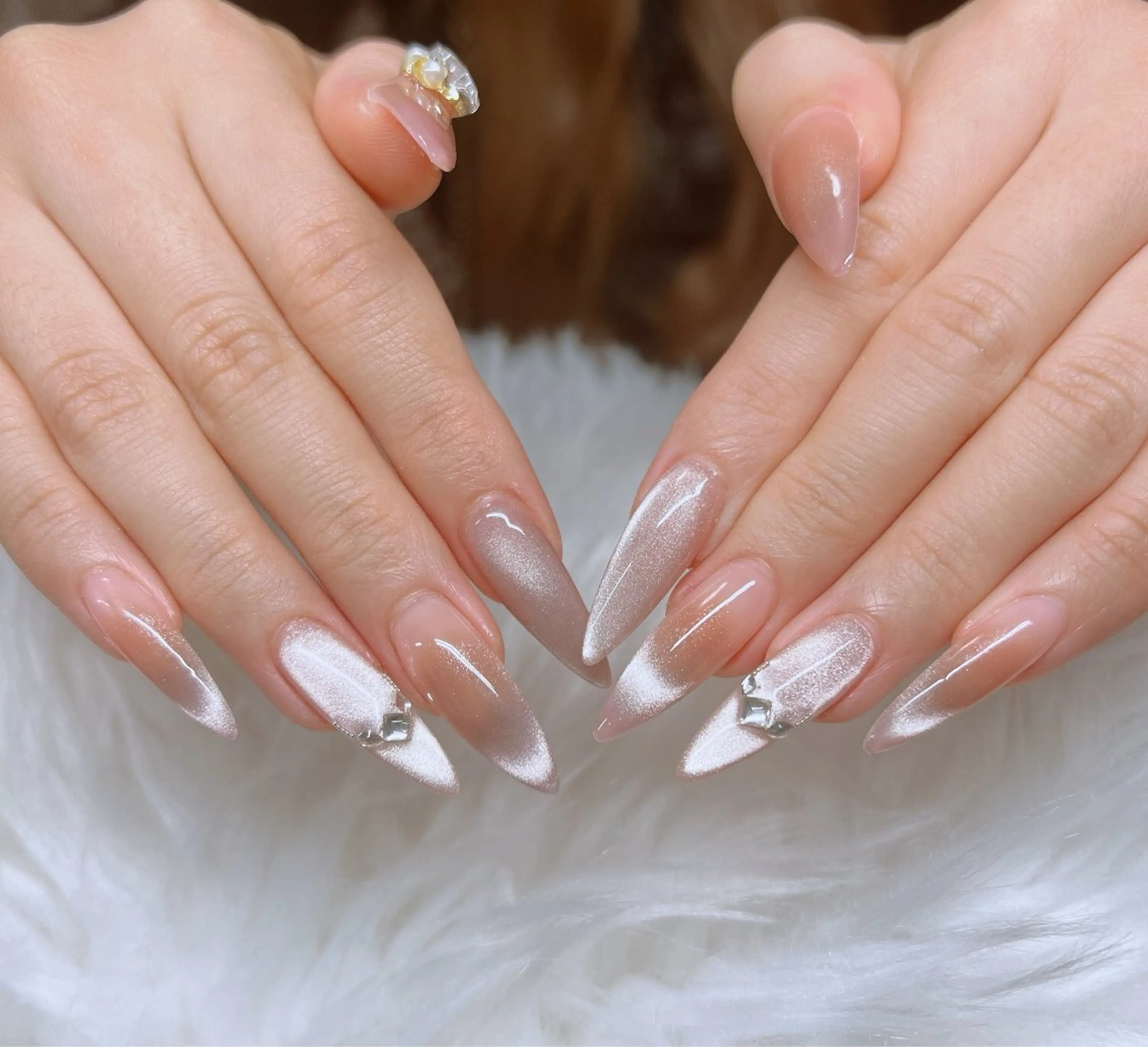 セミロング ハンドネイル Lee _nailのネイルデザイン