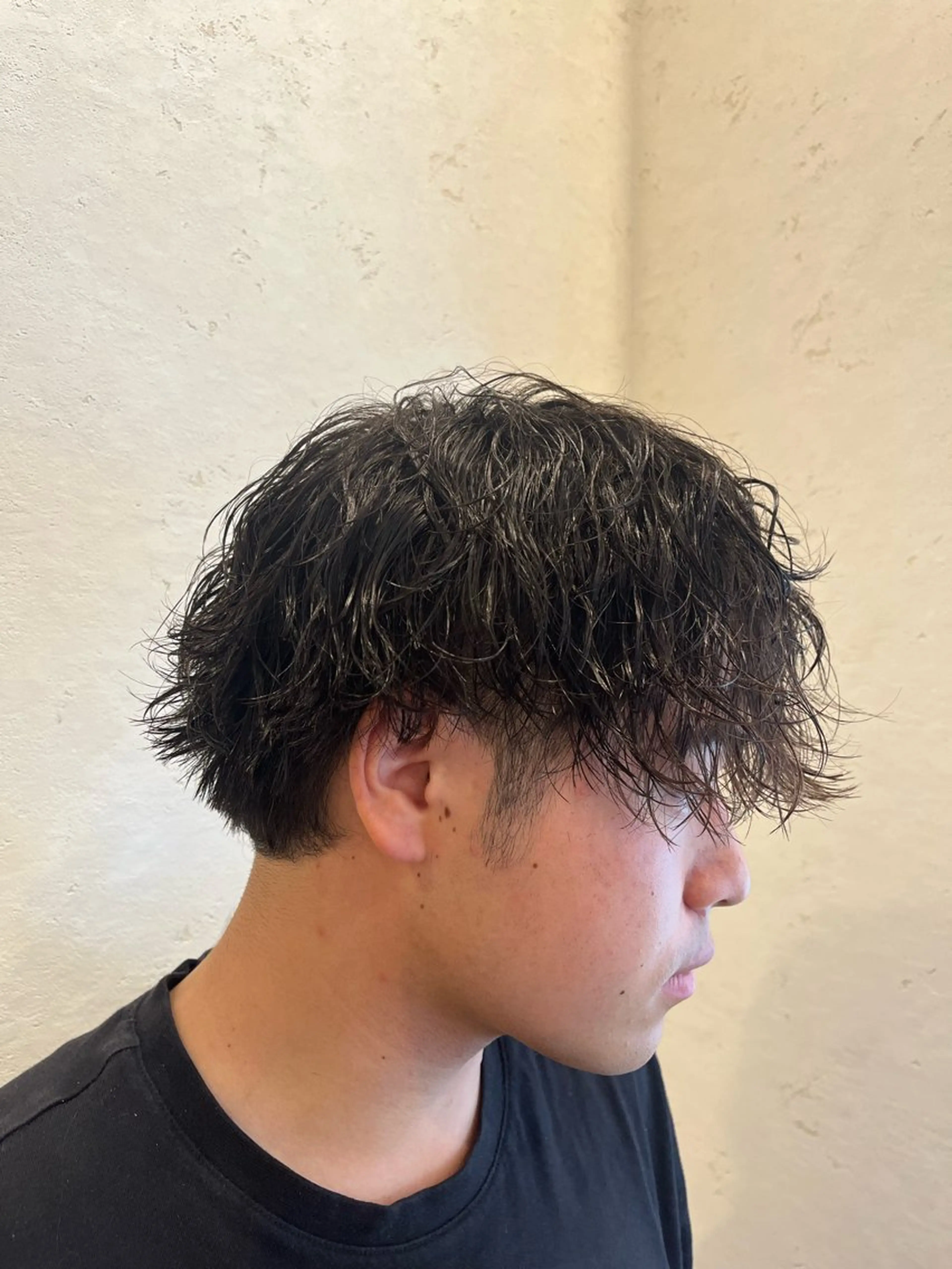 カットパーマ（スパイラル、ツイストなど）の写真