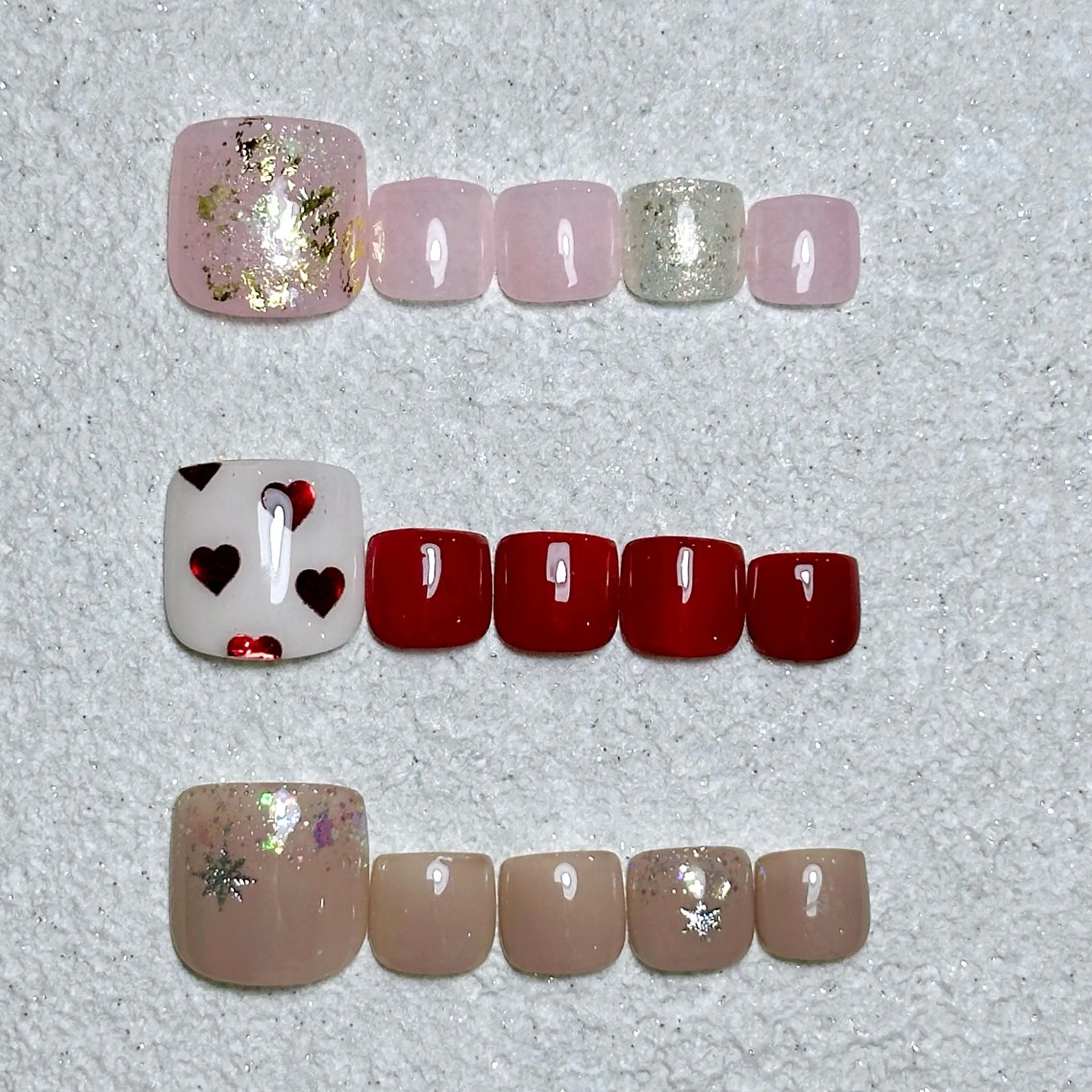 【Jr.ネイリスト担当】フット限定デザイン¥6,600→¥4,900の写真