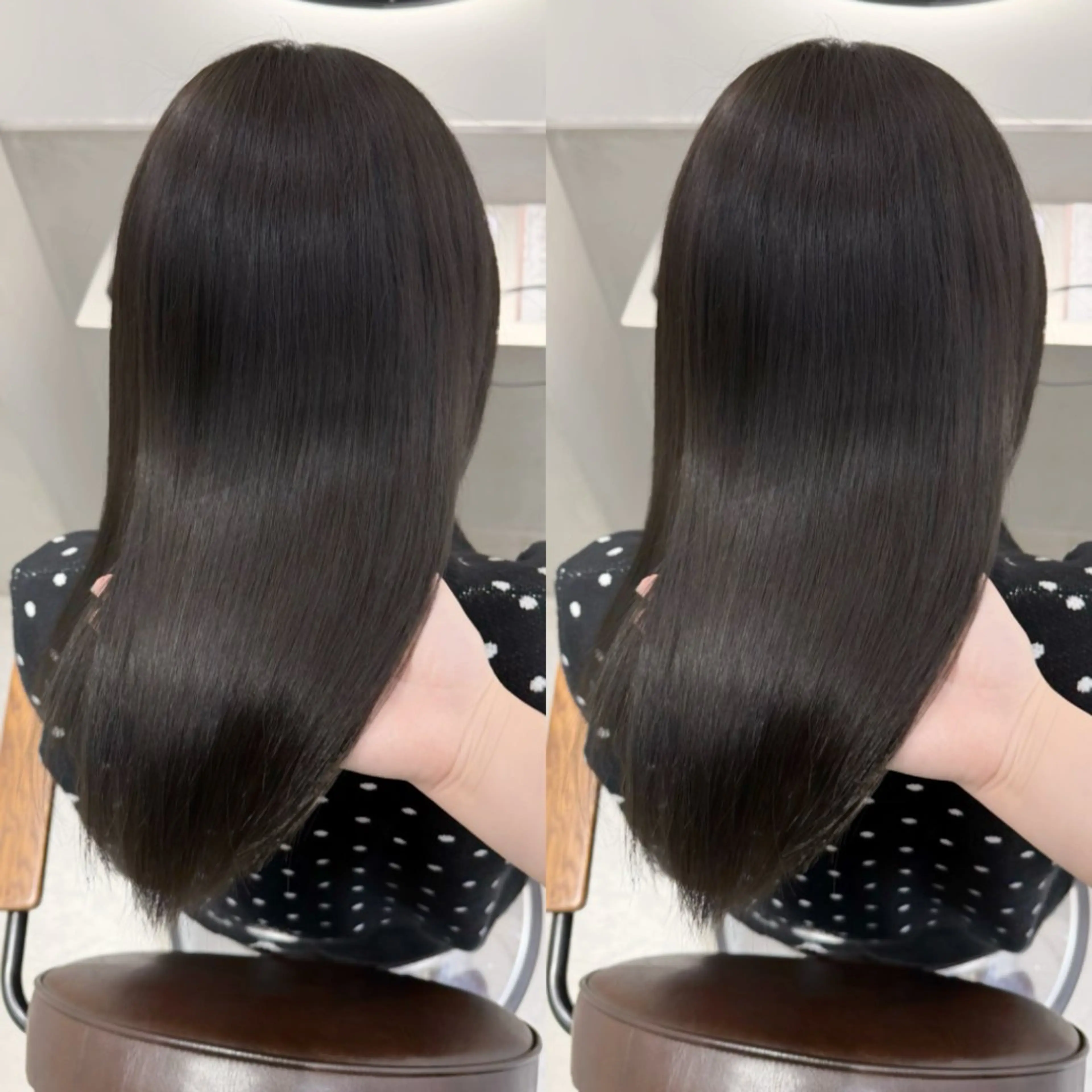 ロング カット ヘアカラー トリートメント 艶髪カラー🫧 髪質改善🪽萩原のヘアスタイル