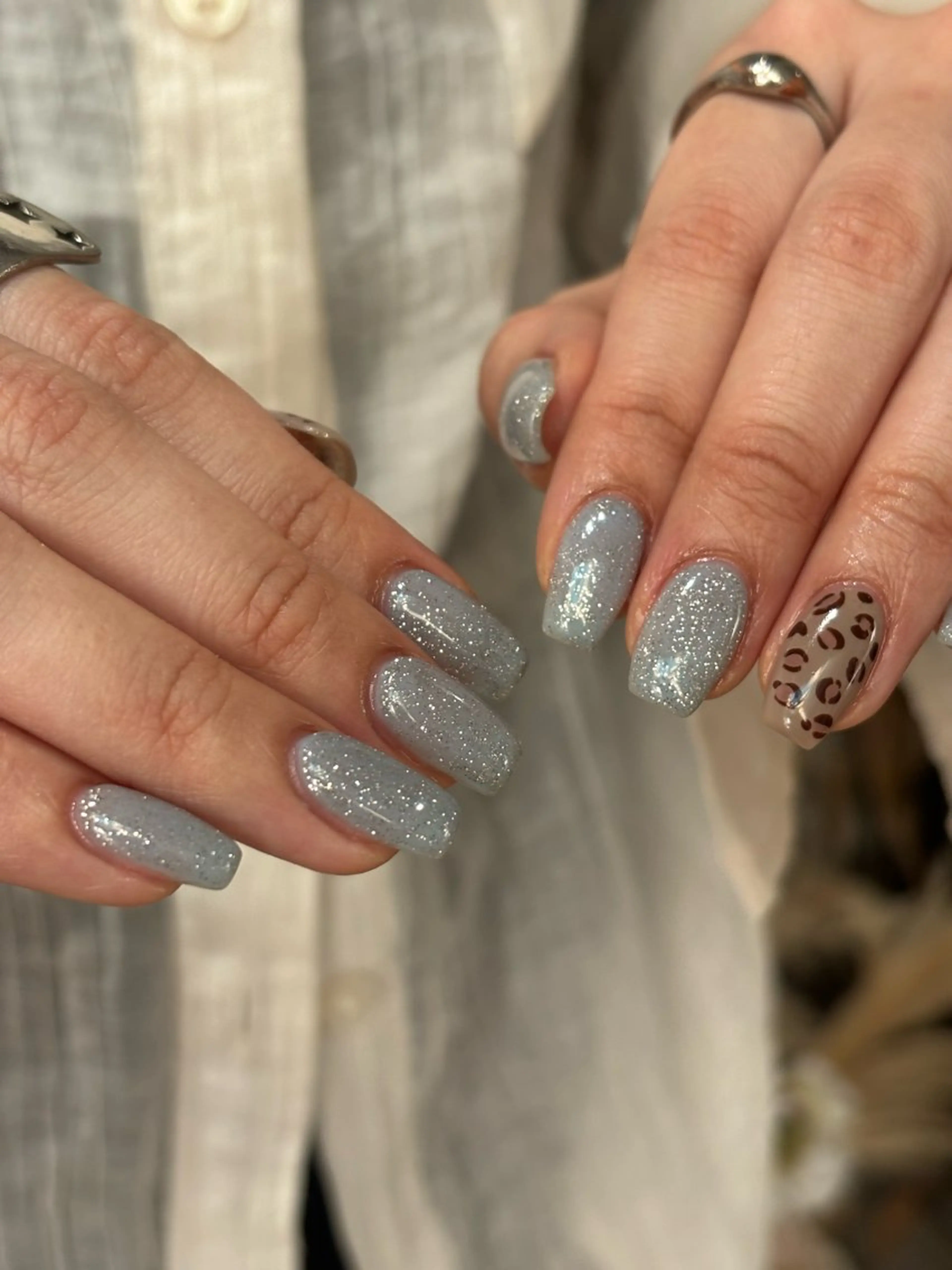 ネイル フラッシュネイル 水色 ハンドネイル plume. MIHOSHIのネイルデザイン