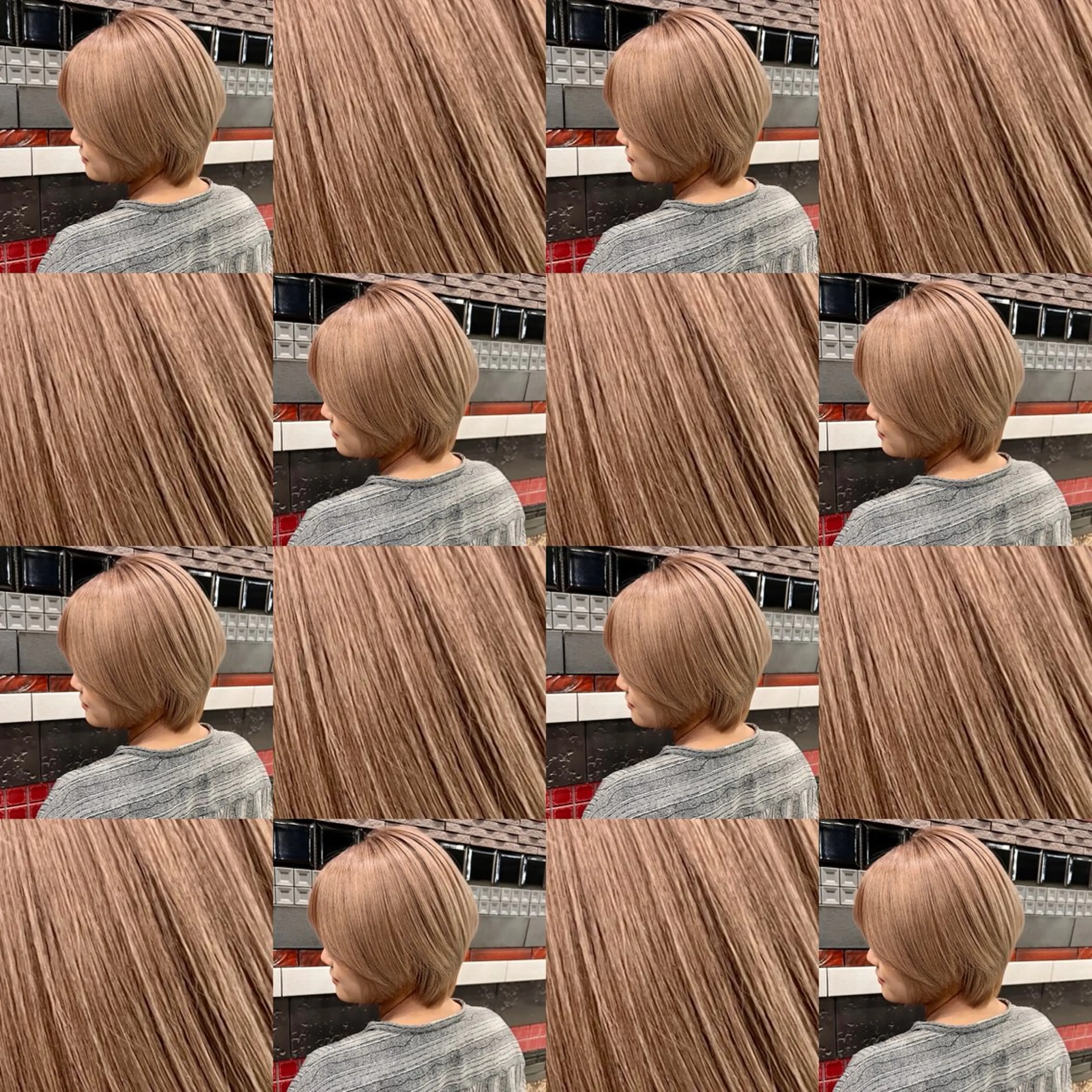 ショート カラー DESIGNSALON LIA所属・問屋町のブリーチデザ イン屋さん🌈ゆうまのヘアスタイル