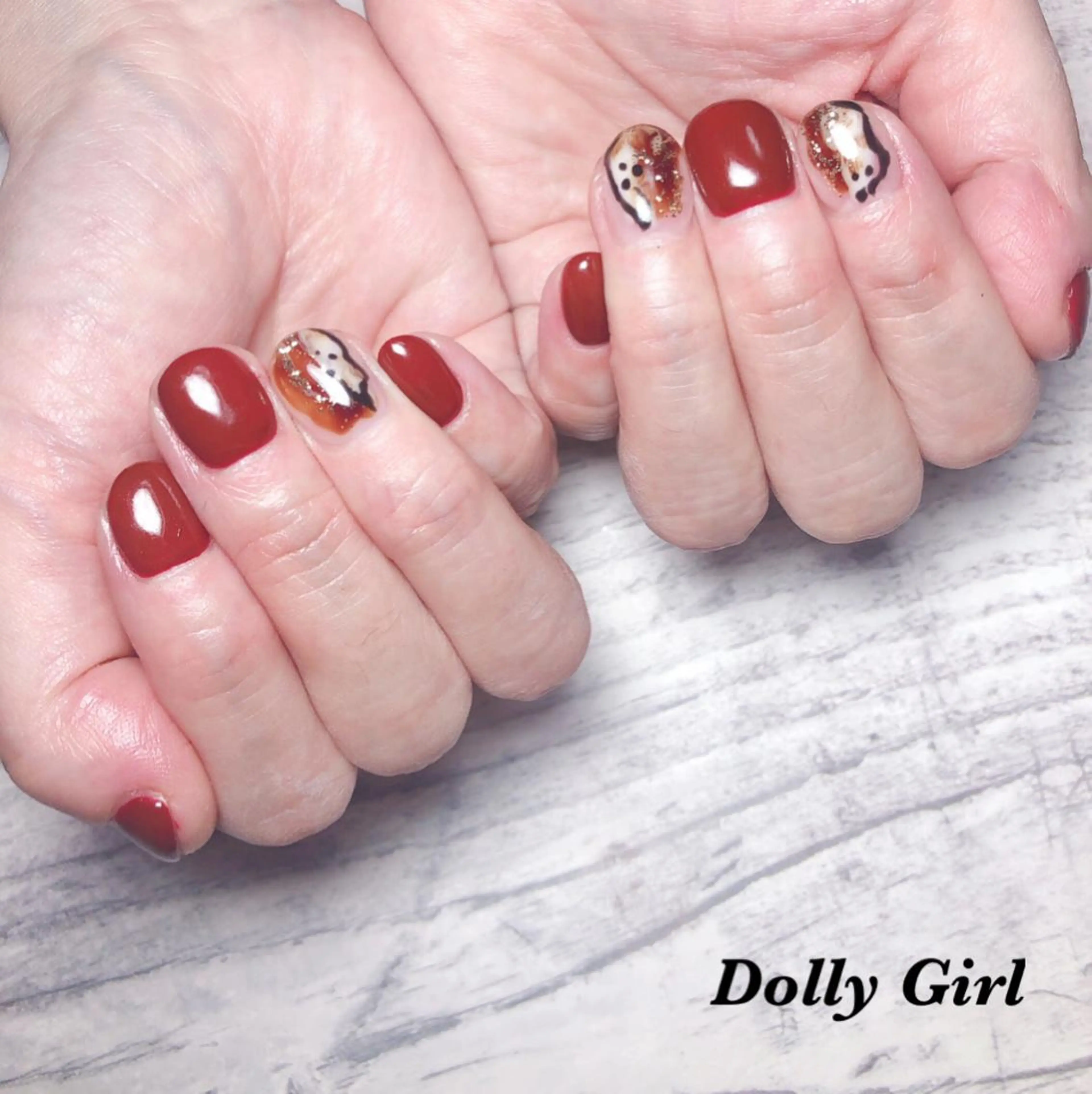 ネイル 個室ネイルサロンDolly  Girl〜ドーリーガール〜所属・DollyGirl KYOKOのネイルデザイン