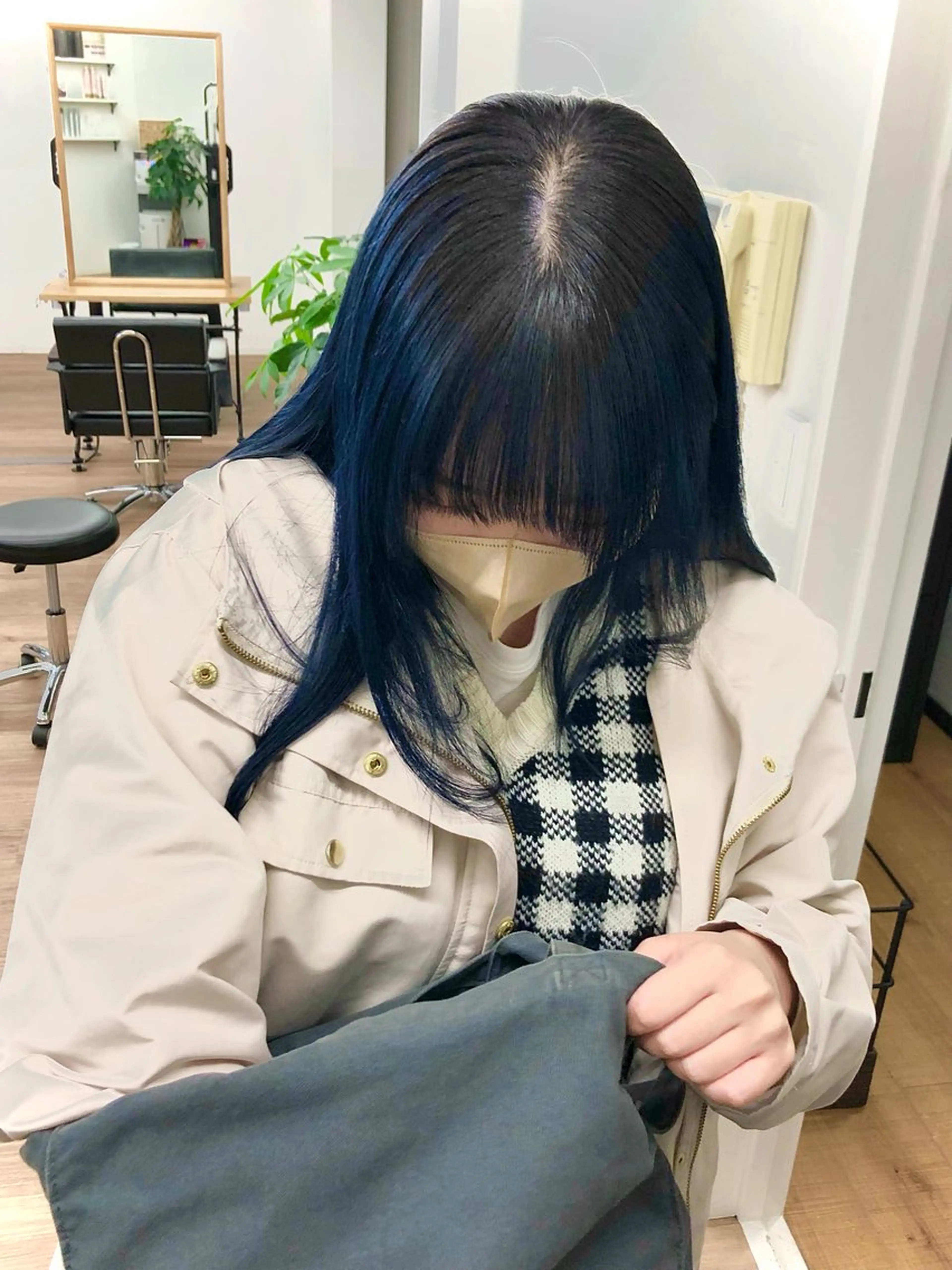 セミロング アッシュ ミルクティーブラウン ピンクブラウン ハイライト 髪質改善 ユウハウス BIJOU所属・ユウハウス/ ryousukeのヘアスタイル