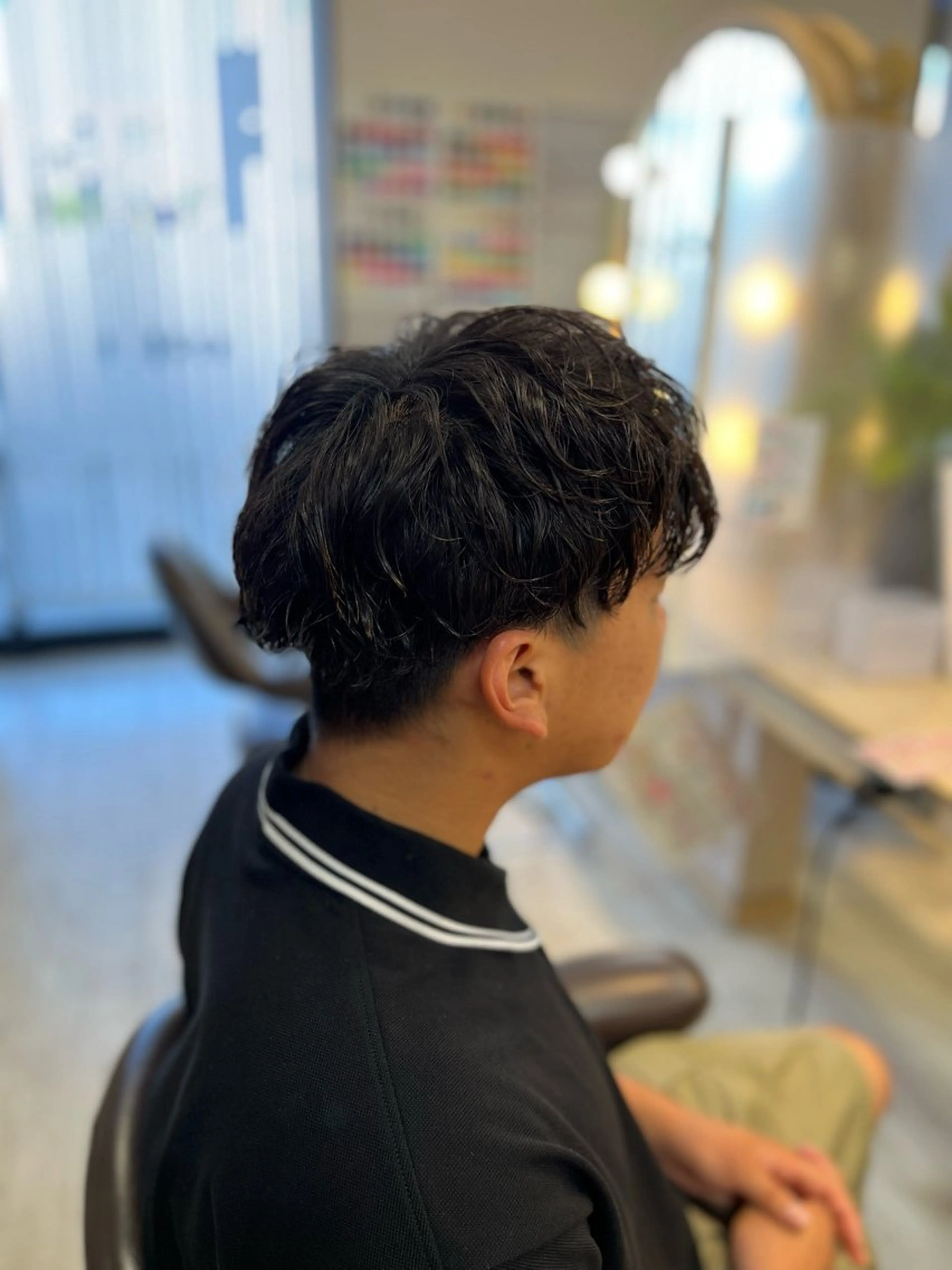 パーマ メンズ KEEN.渋沢/ 横溝小夏のヘアスタイル