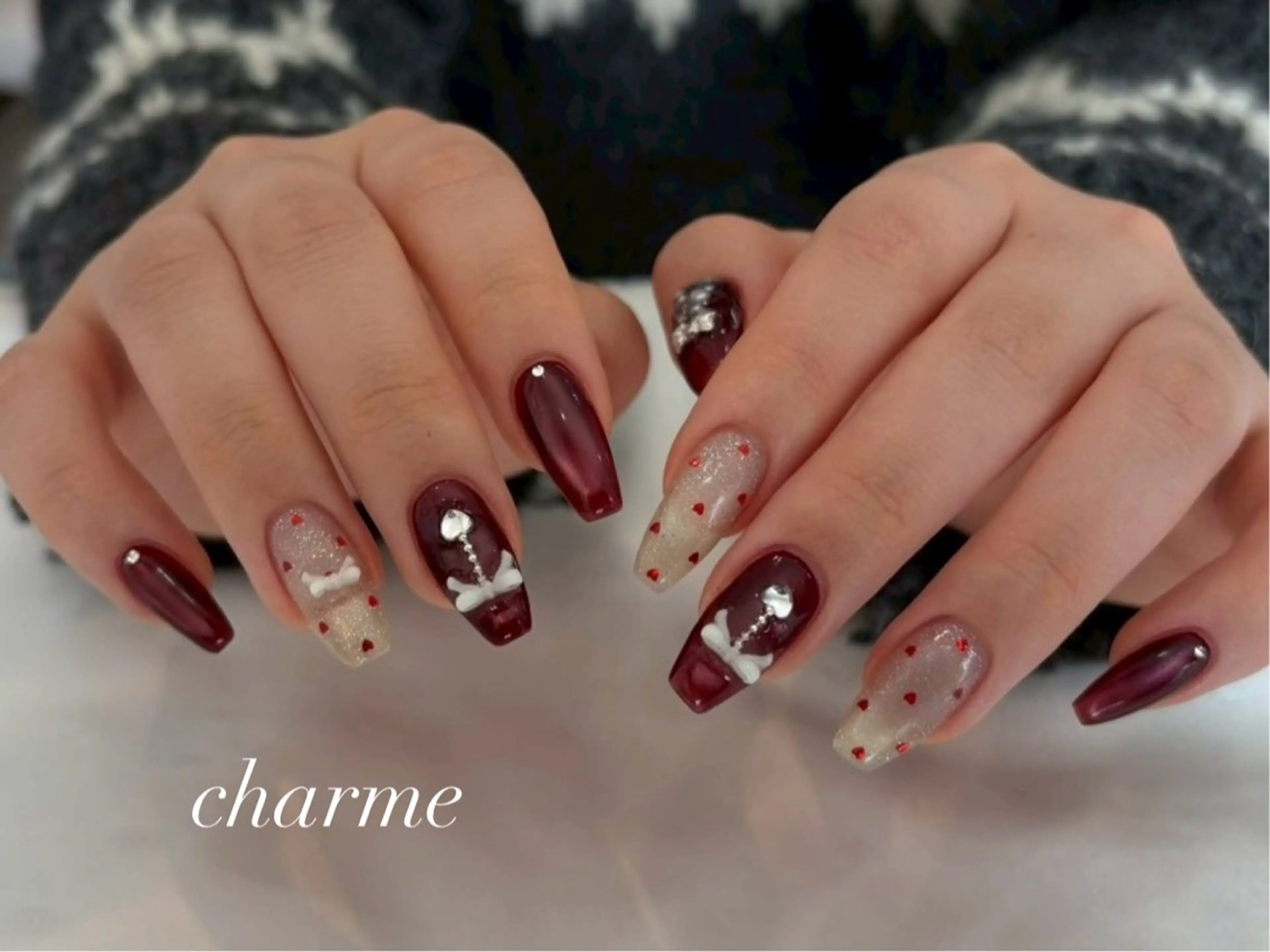 ネイル charme nailのネイルデザイン