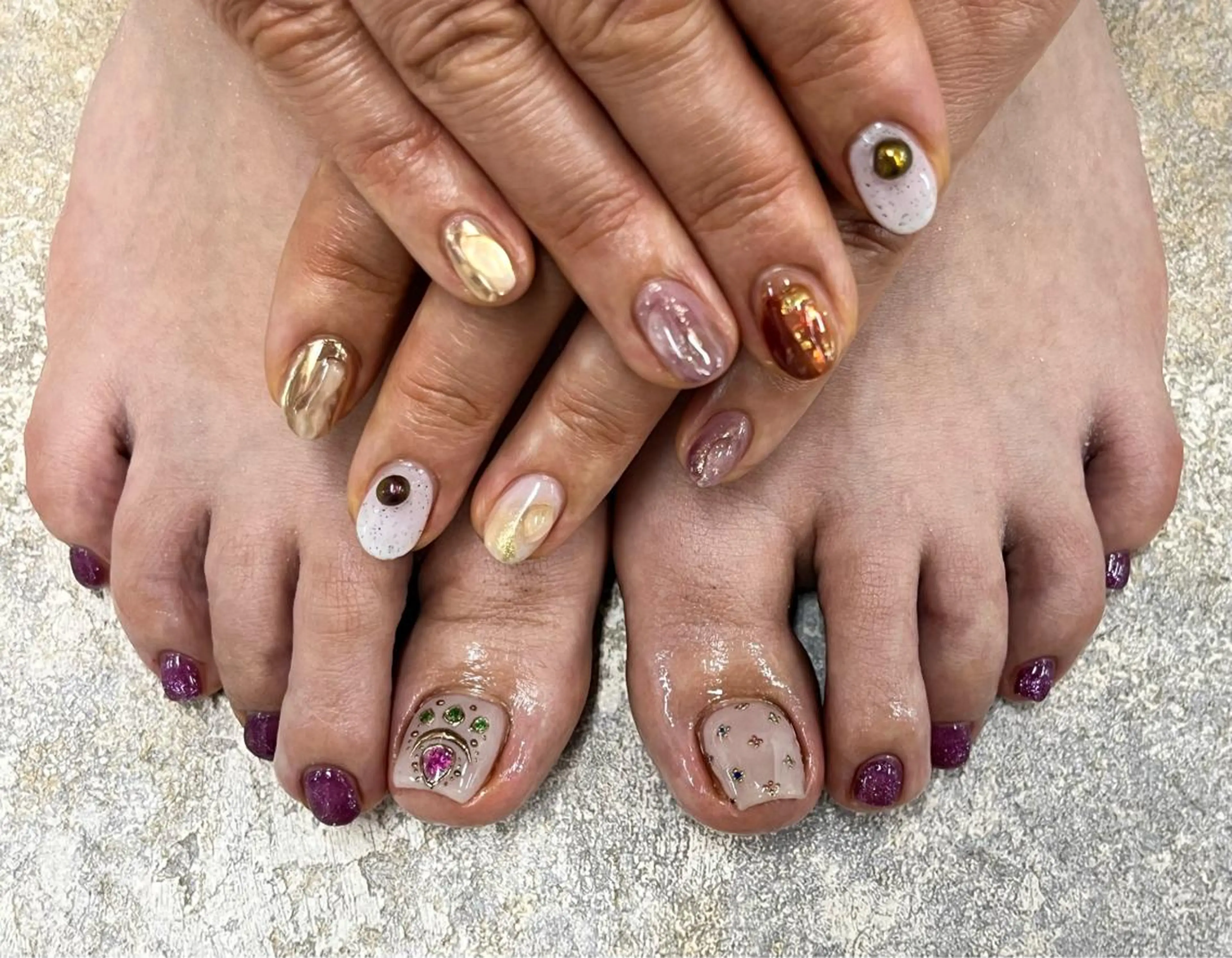 ネイル フットネイル Basic町田本店 Suzunaのネイルデザイン