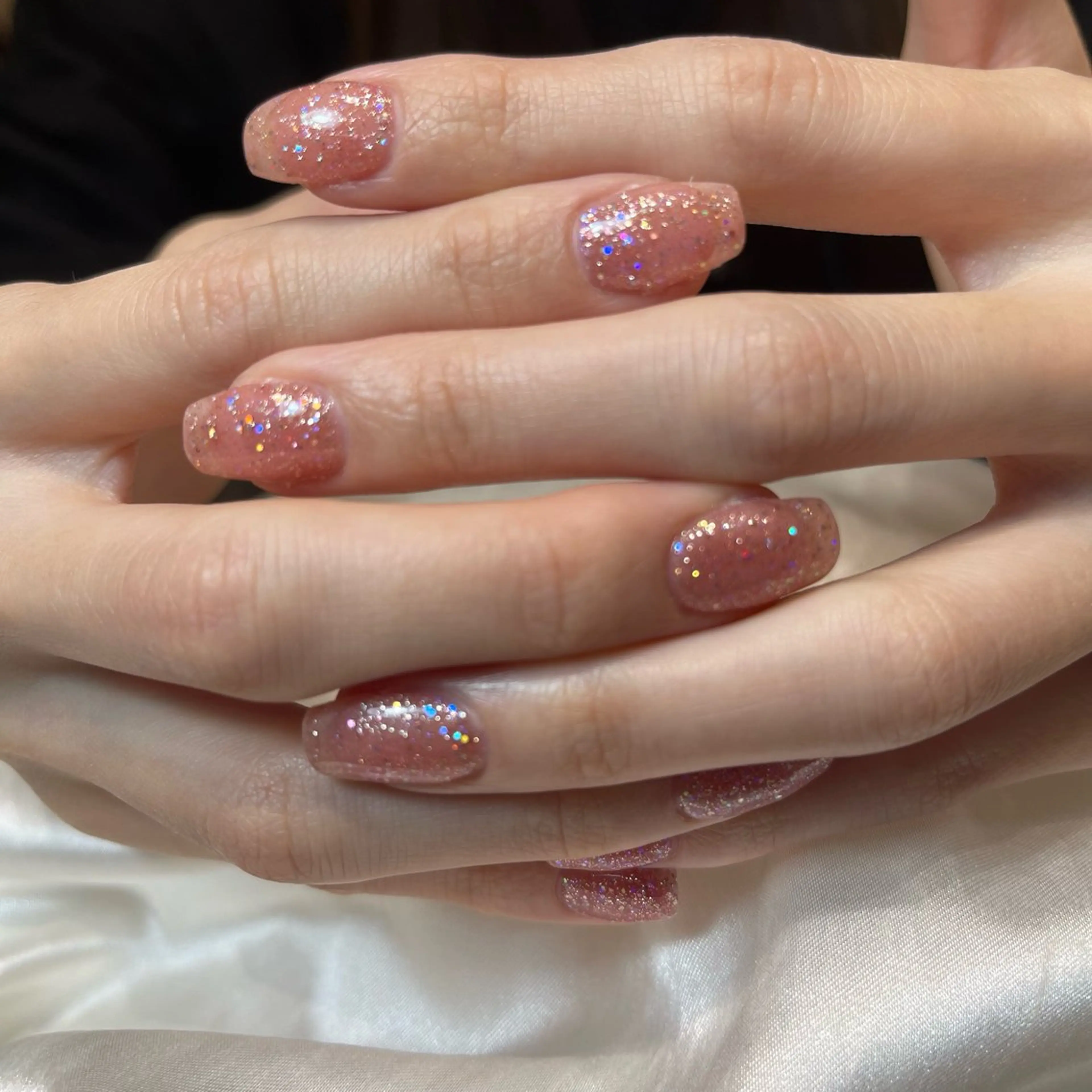 ミディアム ハンドネイル salon de Tiara 碧のネイルデザイン