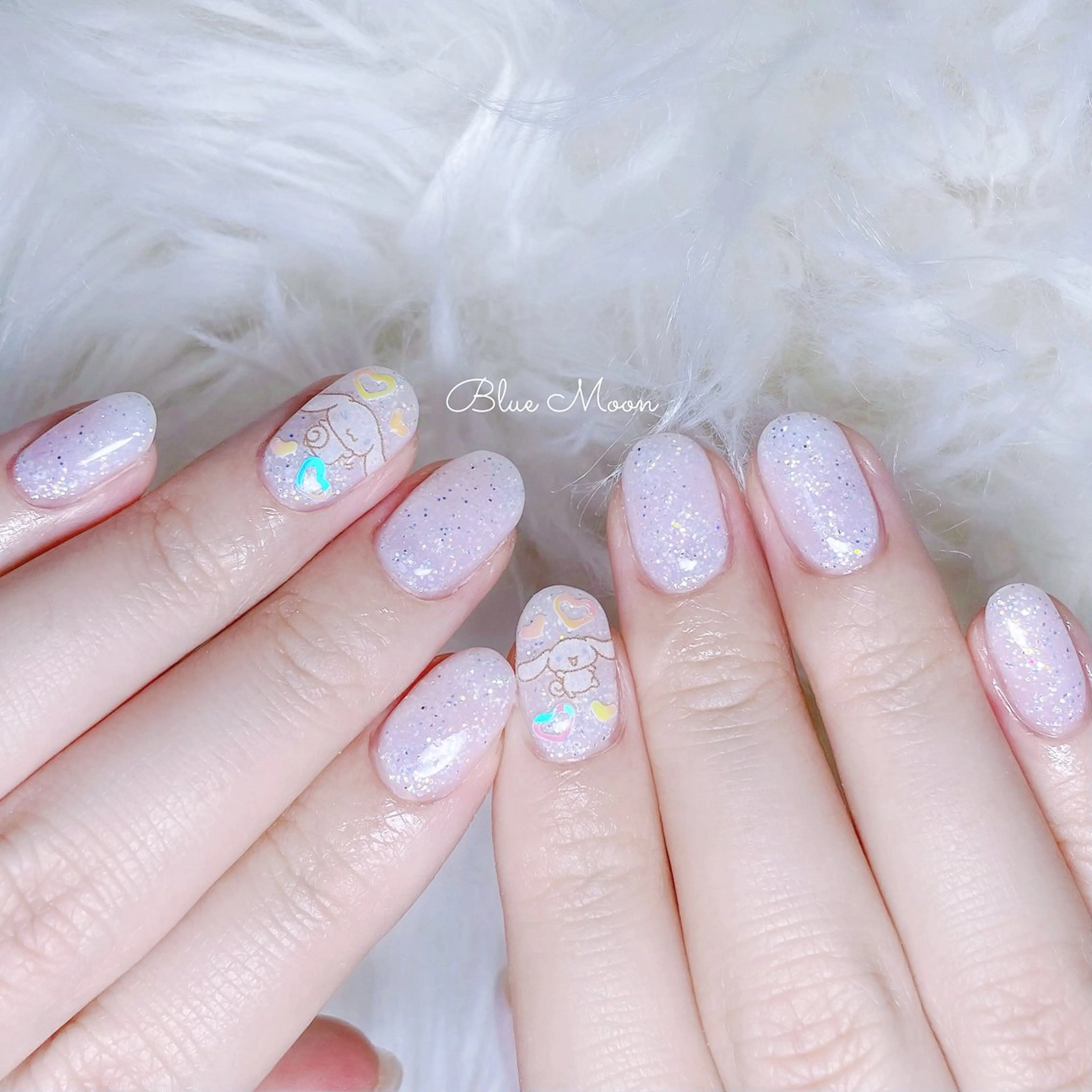 ネイル ハンドネイル フットネイル nail salon Blue Moonのネイルデザイン