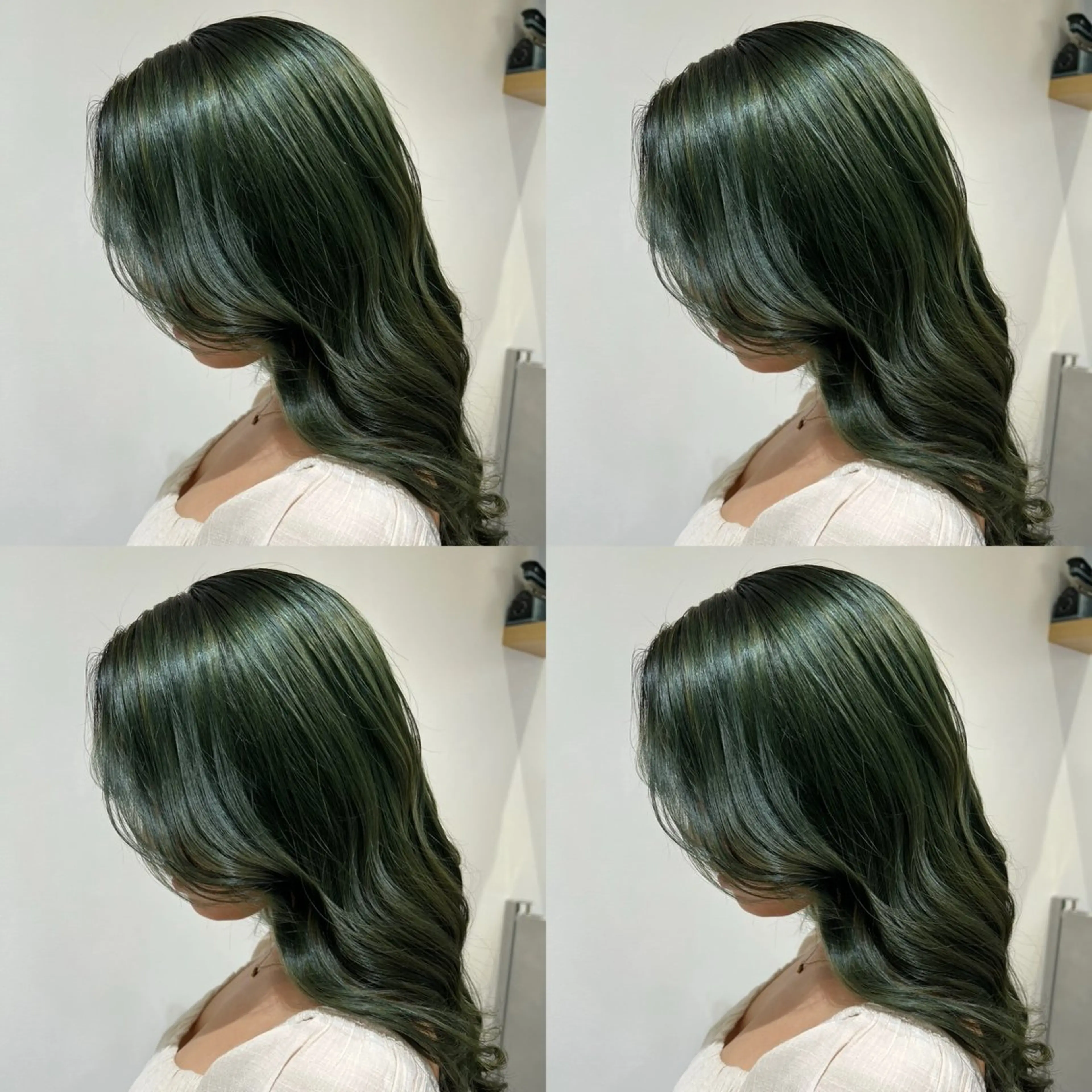 ミディアム カラー アッシュ 💎透明感カラー特化 💎TAISEIのヘアスタイル