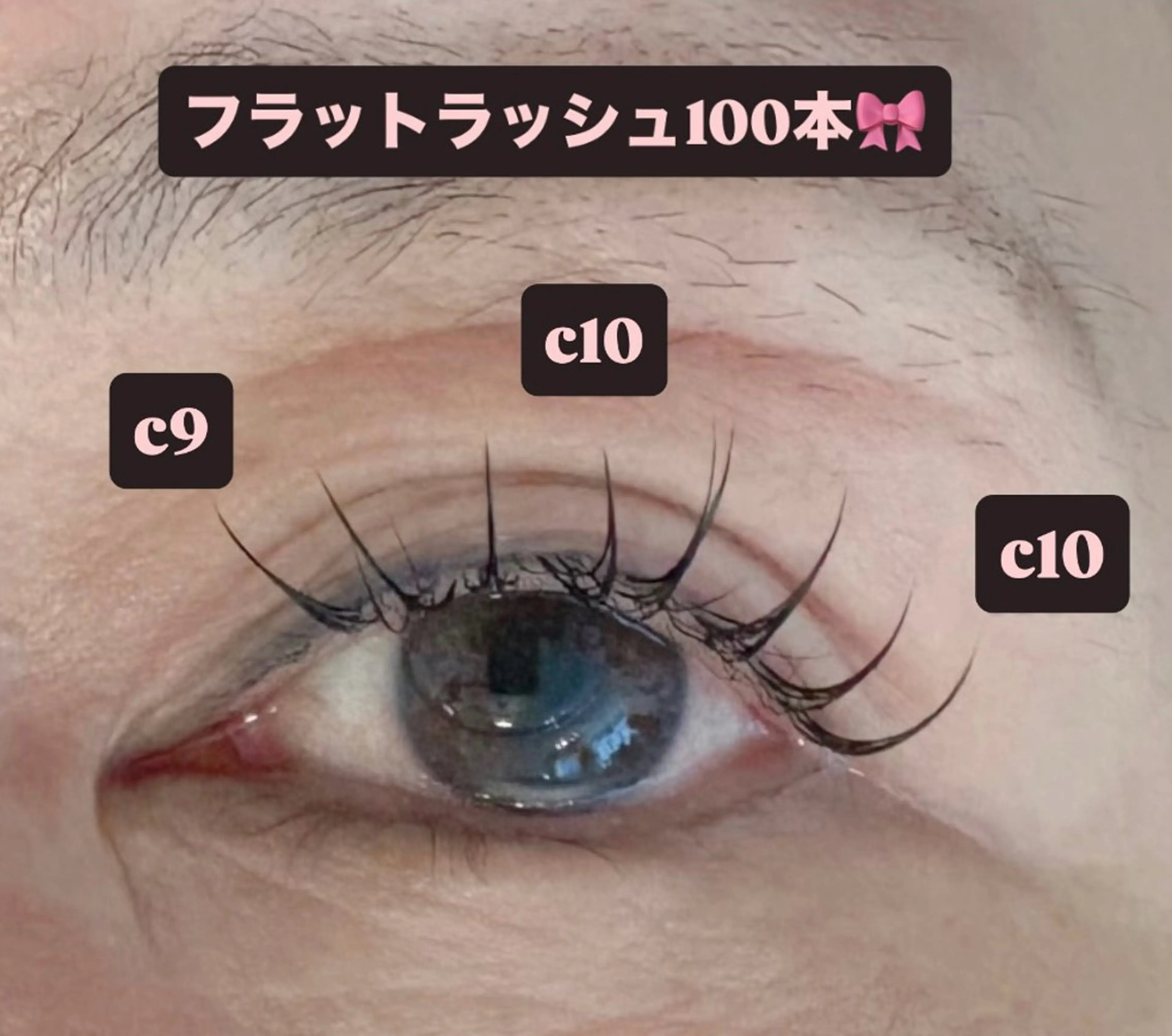 マツエク・マツパ 束感まつ毛 フラットラッシュ 🎀ROAR🎀 SAYAのマツエク・マツパデザイン