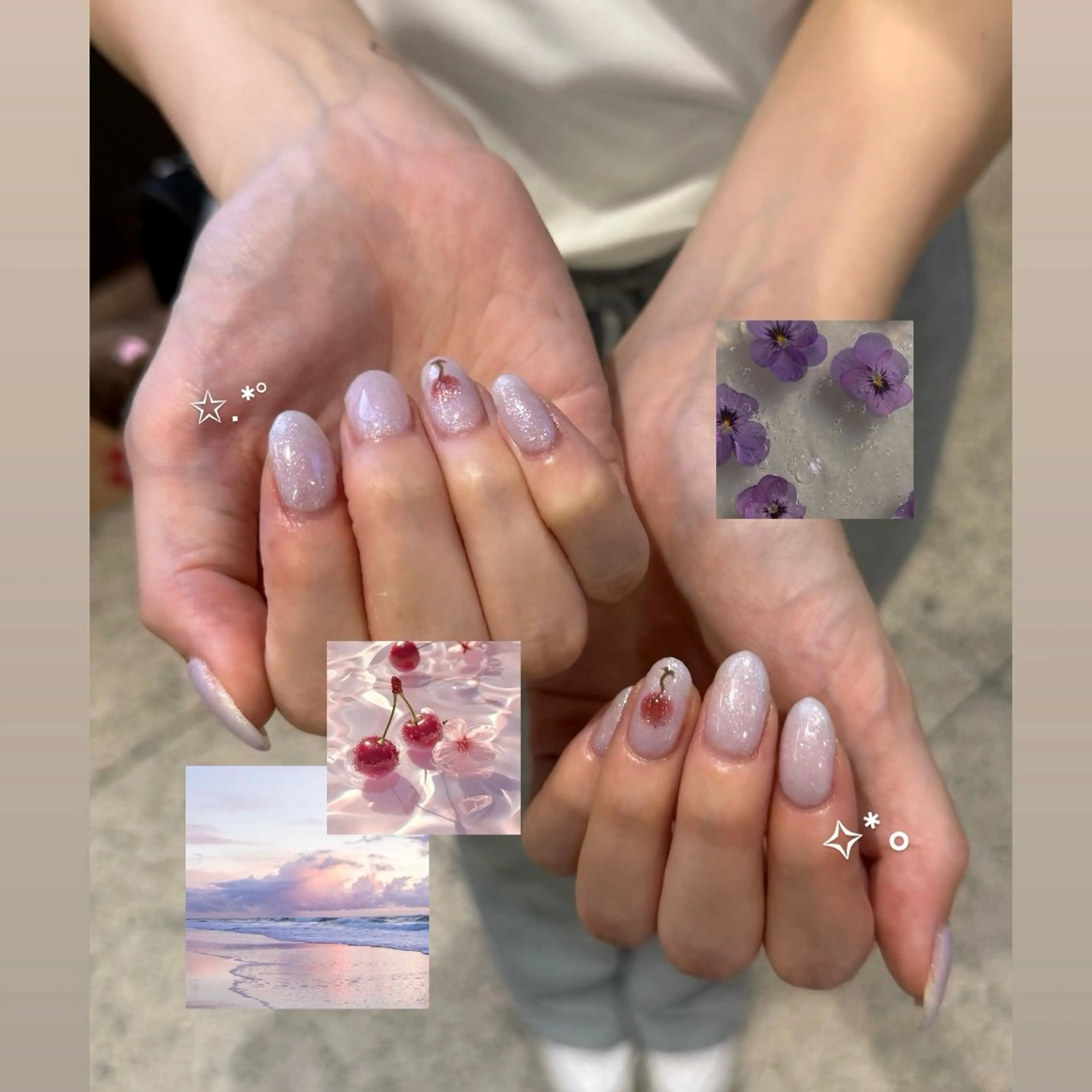 ネイル ハンドネイル Bianca 清原 陽菜果.°ʚ🎀ɞ°のネイルデザイン