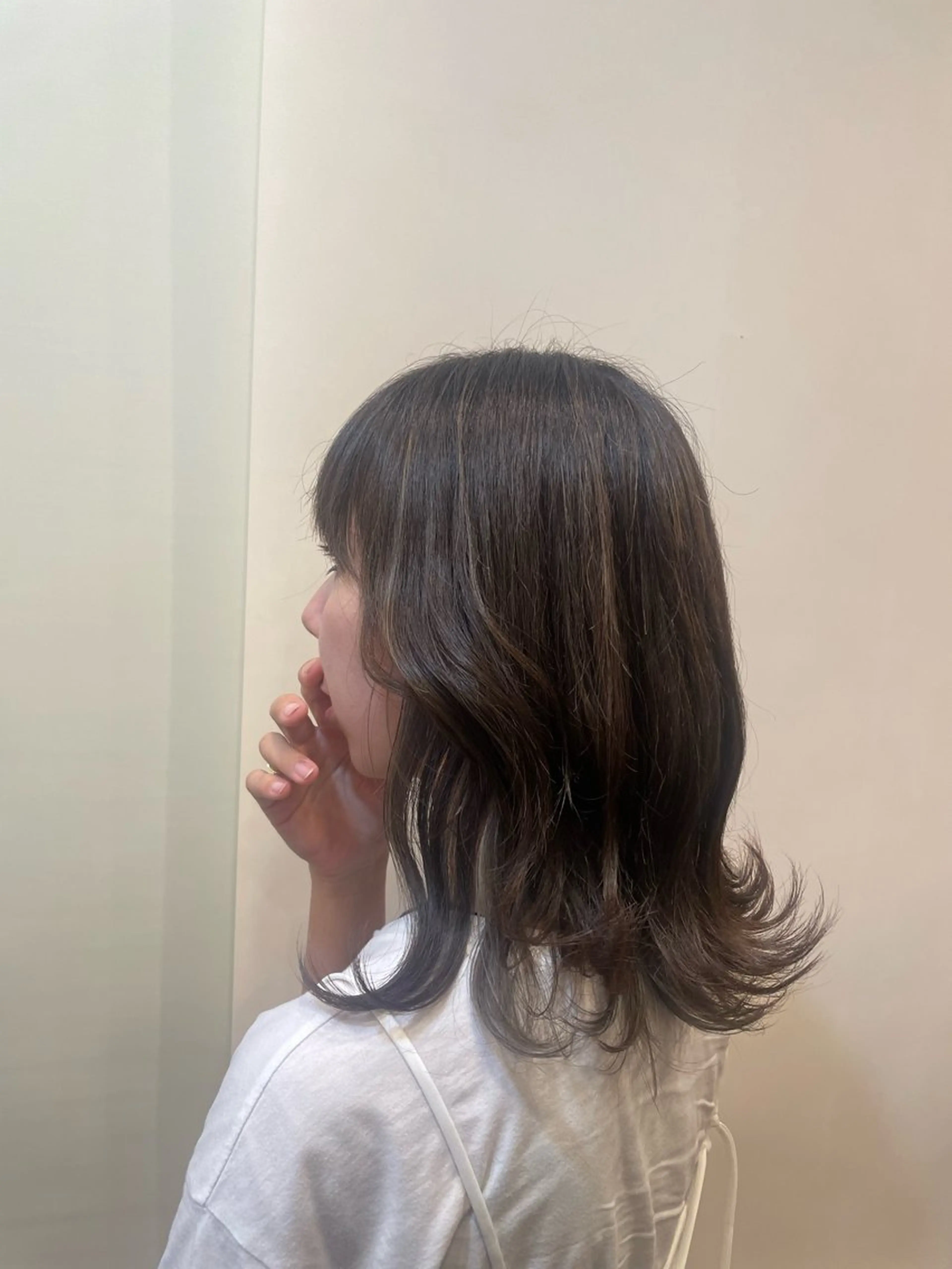 カラー 白髪ケア  BAUM まやのヘアスタイル