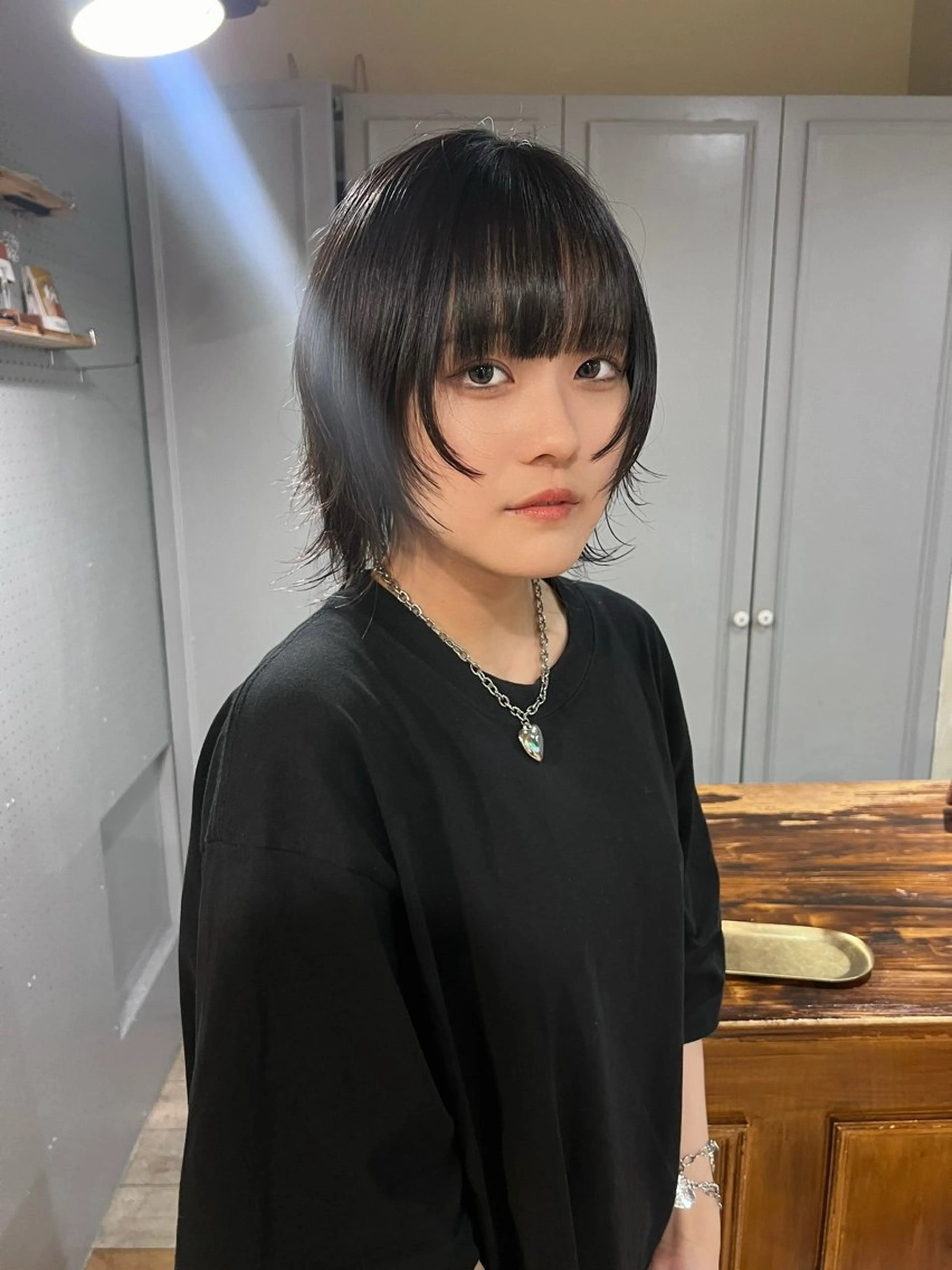 ショート カラー デザインカット レイヤーカット ウルフカット カット 🌈デザインヘア職人 Kaede🌈のヘアスタイル