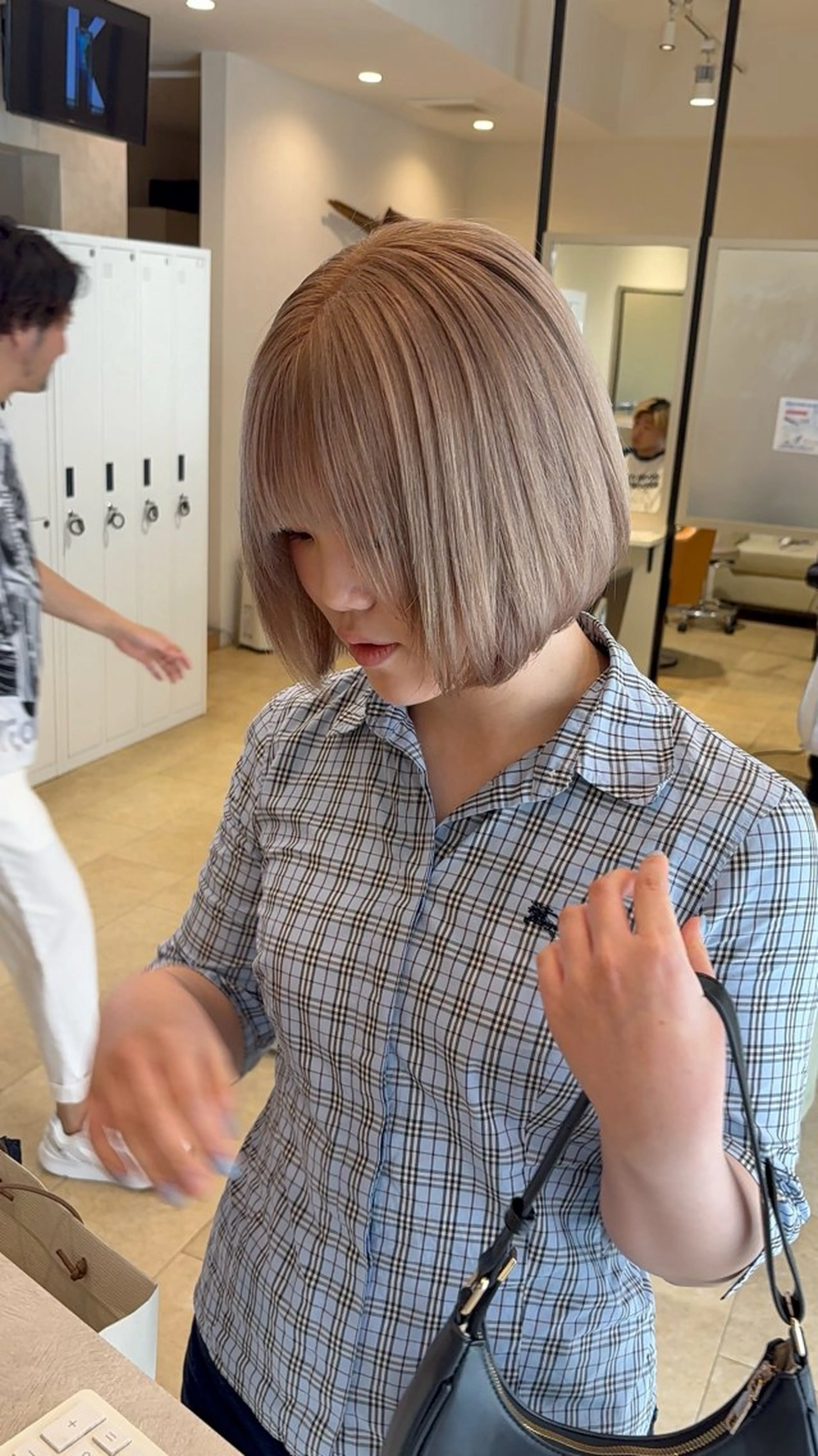 ショート カラー あいり 福岡美容師のヘアスタイル