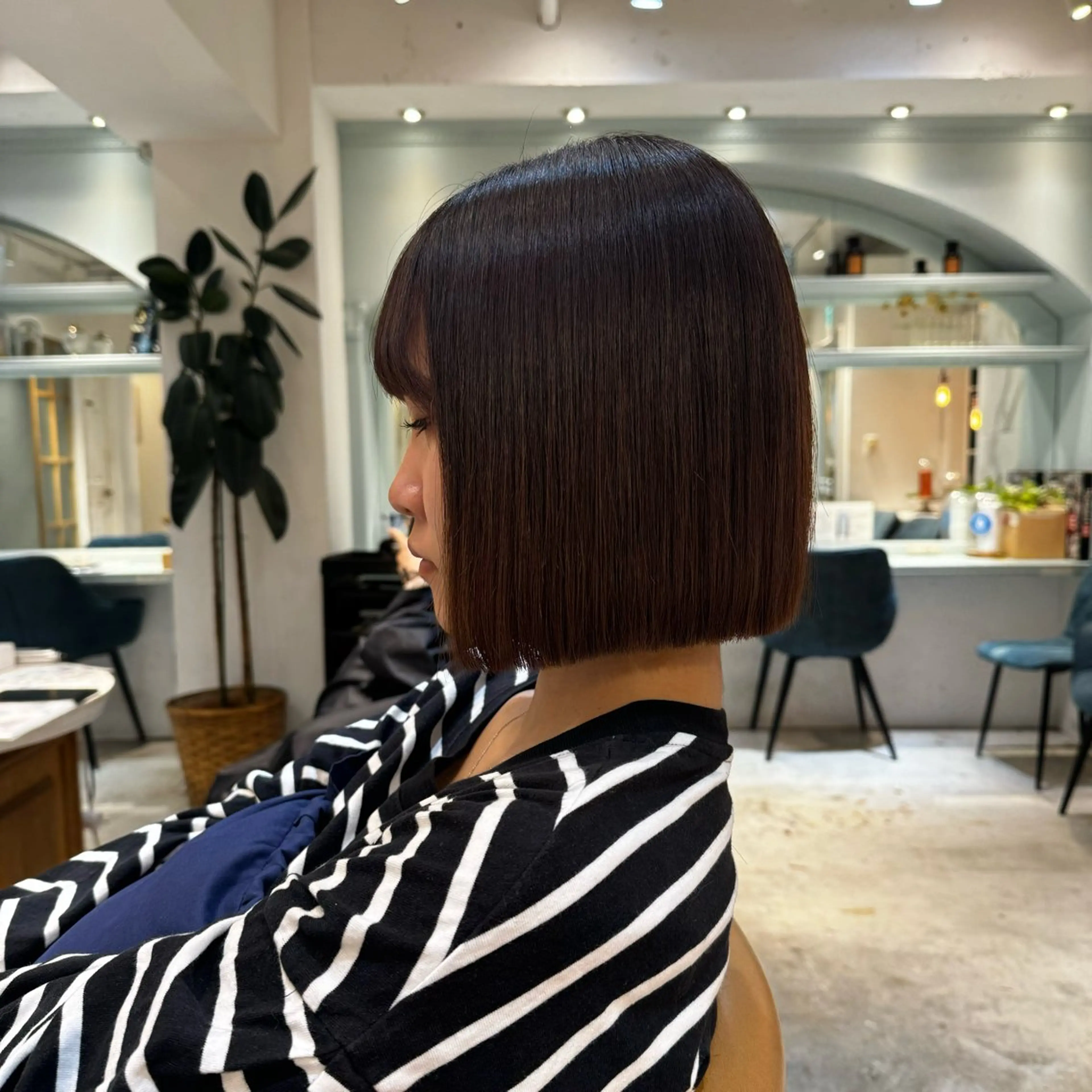 ミディアム ボブ 髪質改善/ボブ /韓国/erikoのヘアスタイル
