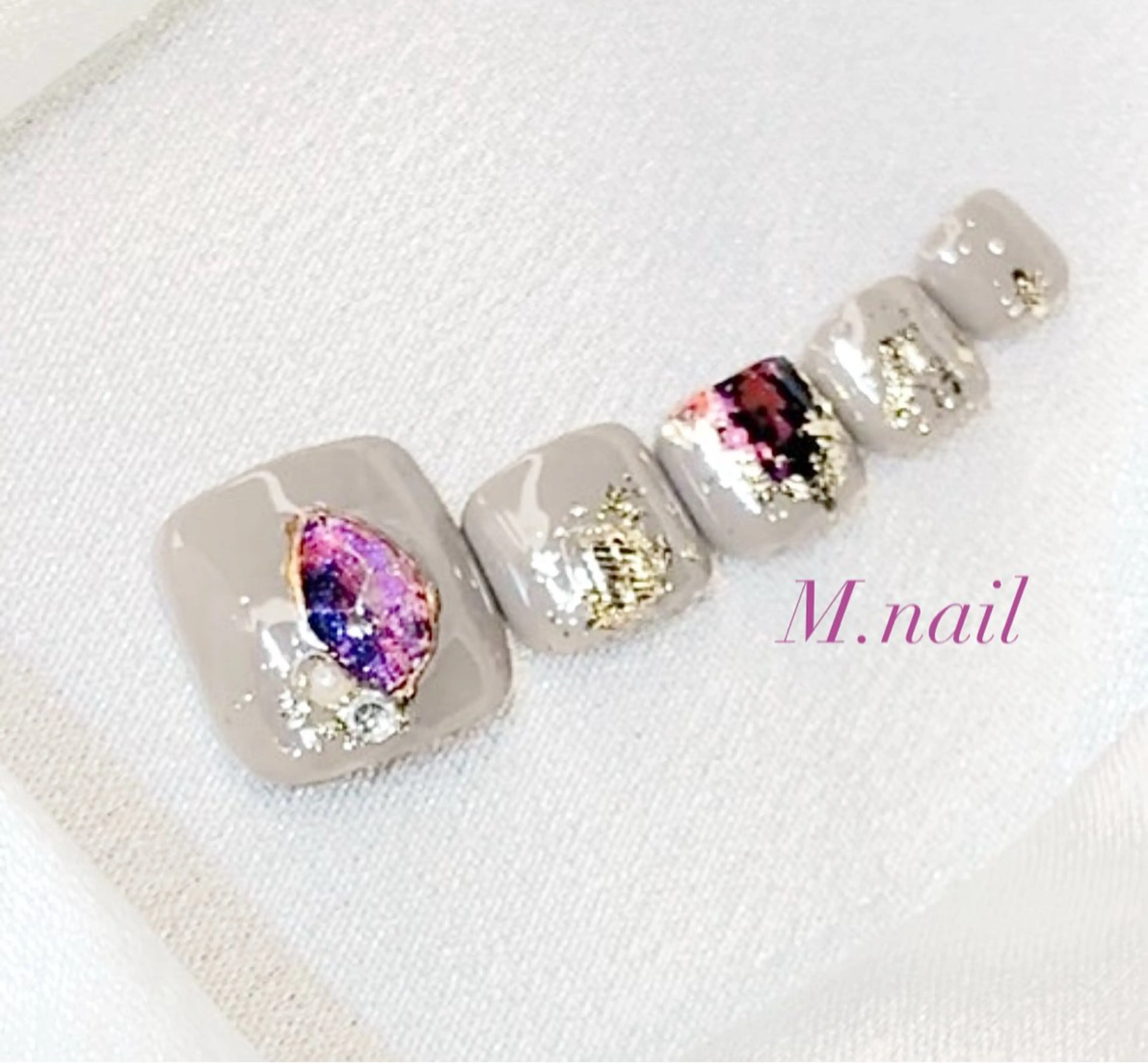 ネイル アートネイル フットネイル マキシモ 坂上のネイルデザイン