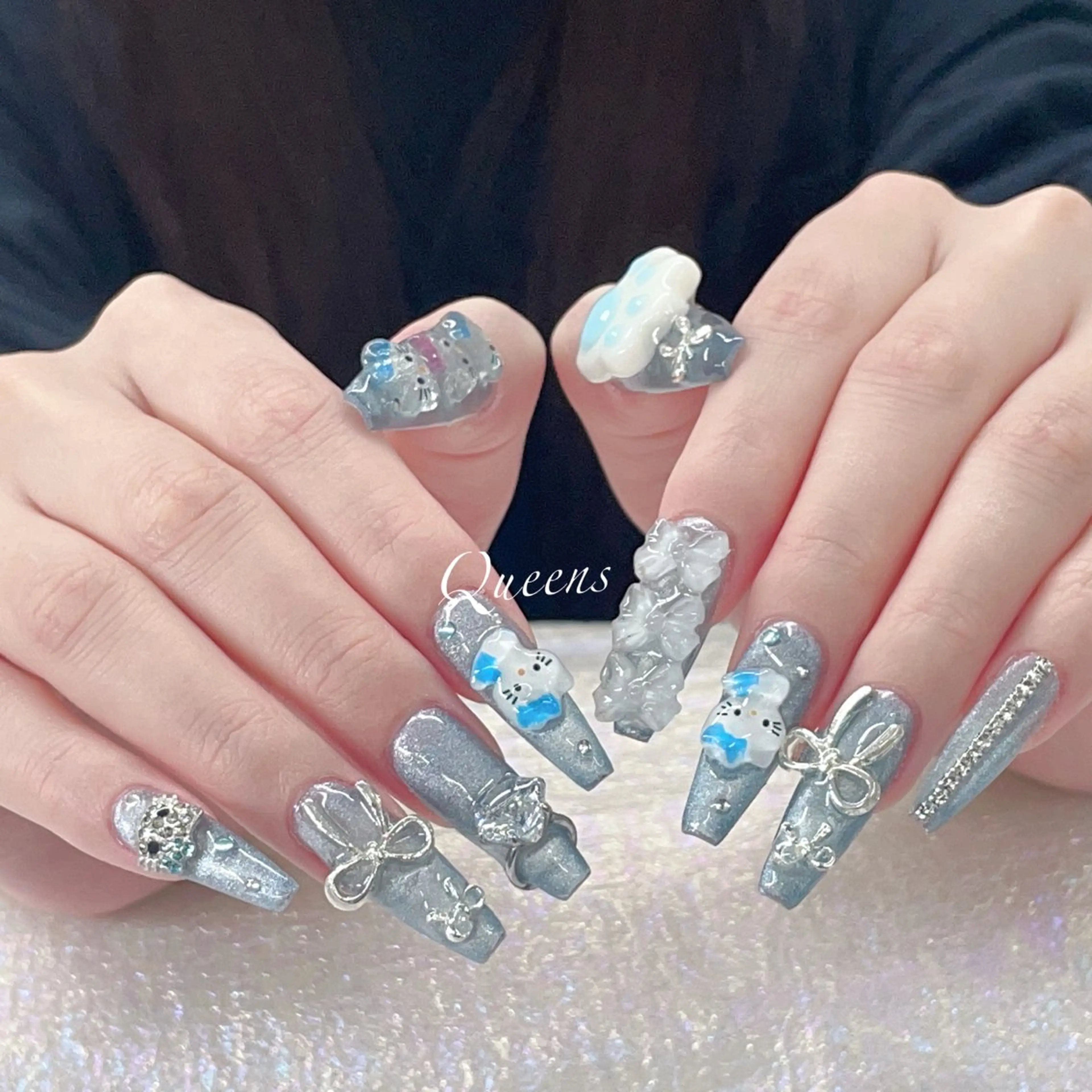 ネイル ハンドネイル Queens マオのネイルデザイン