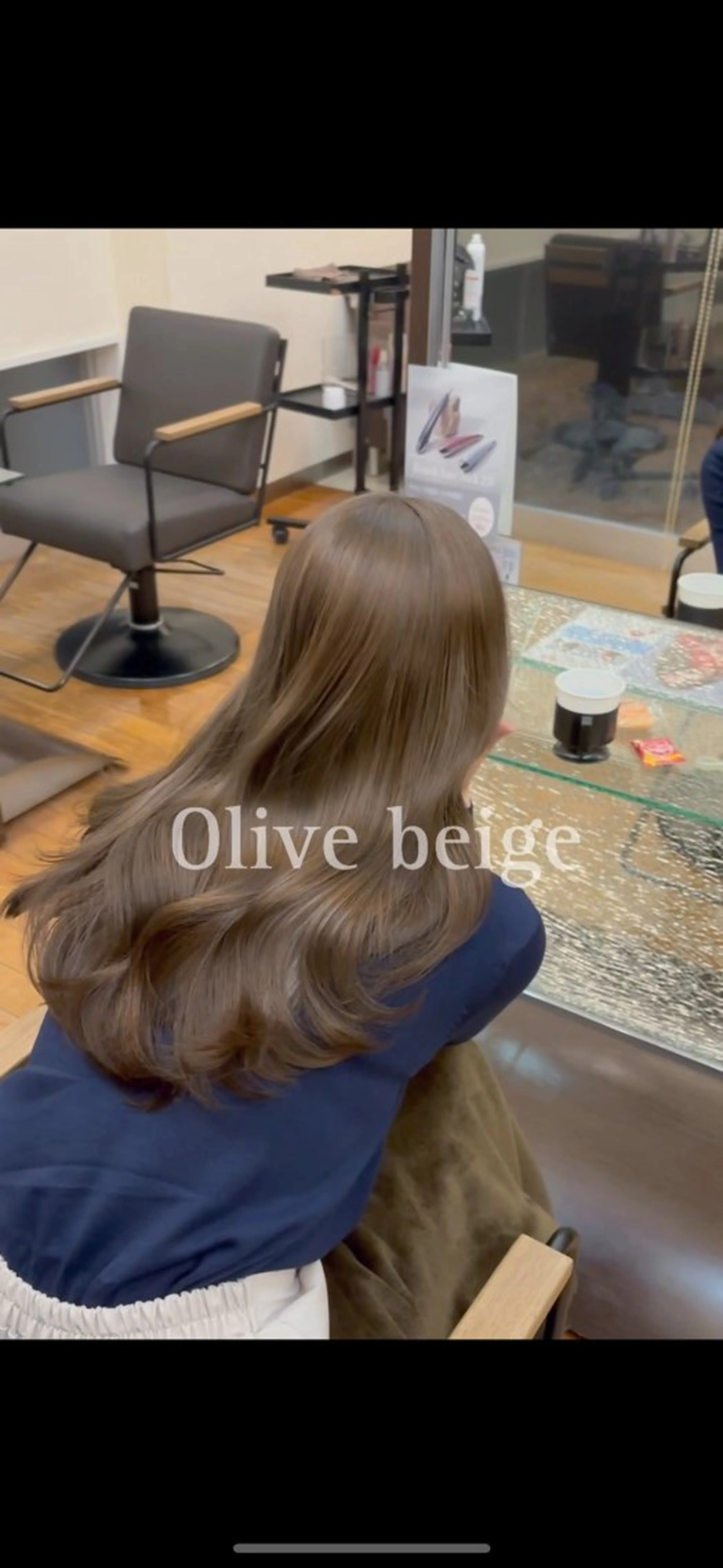 セミロング yui/透明感カラー /コテ巻き風パーマのヘアスタイル