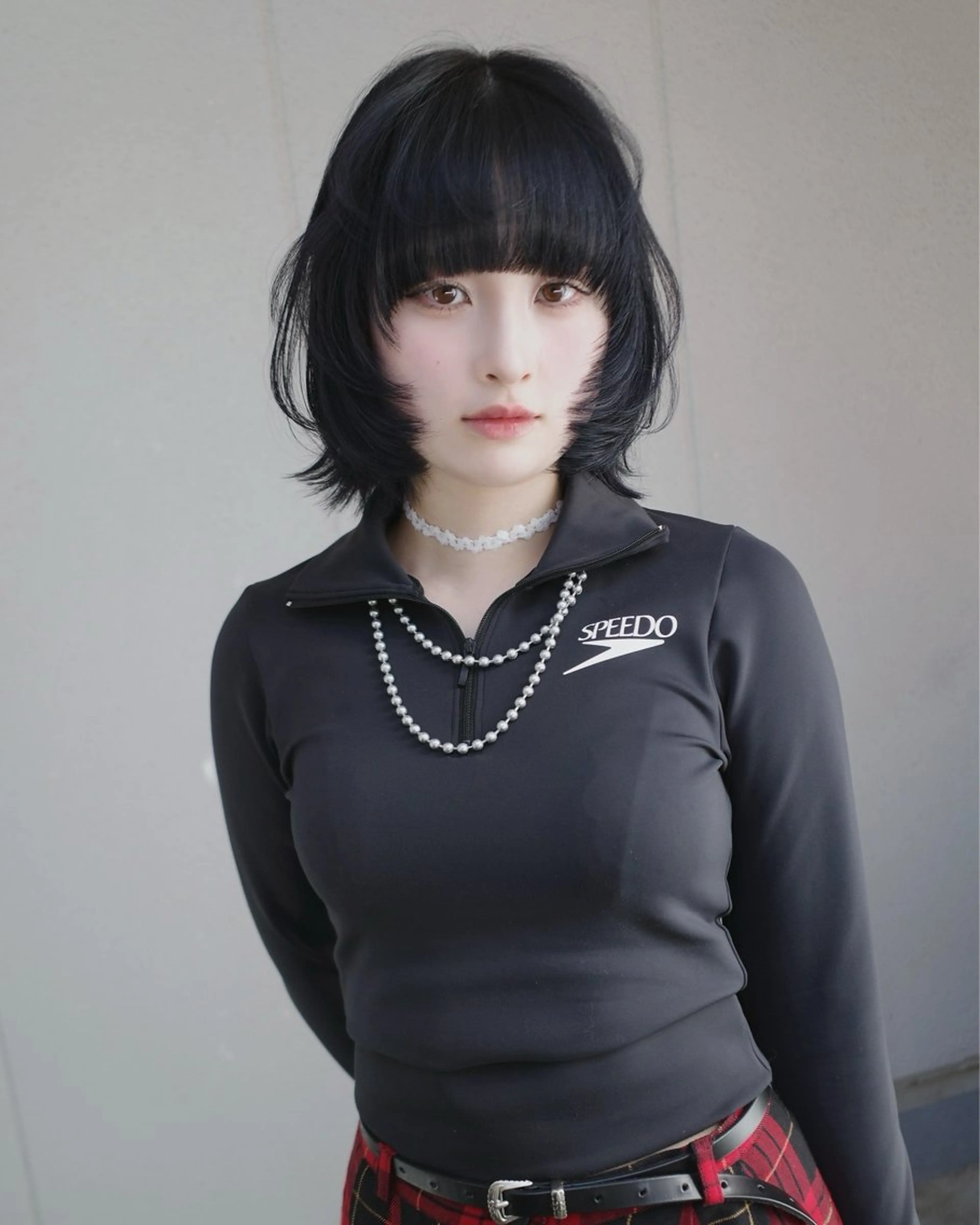 ミディアム カラー カット ヘアカラー トリートメント SALOWIN所属・ブリーチ✨ ボブ✨レイヤーのヘアスタイル