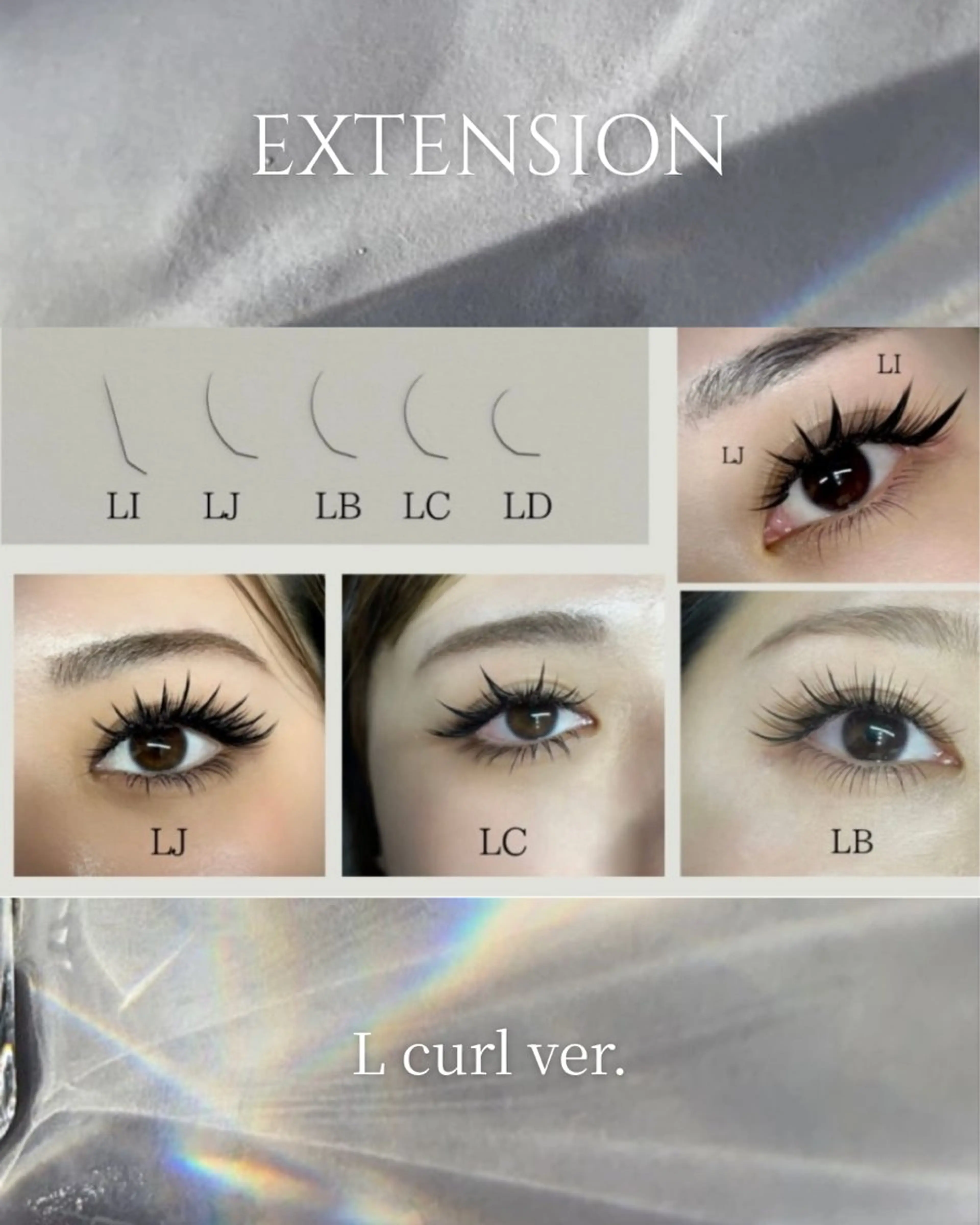 マツエク・マツパ olu所属・olu【オル】 中目黒　Lunaのマツエク・マツパデザイン