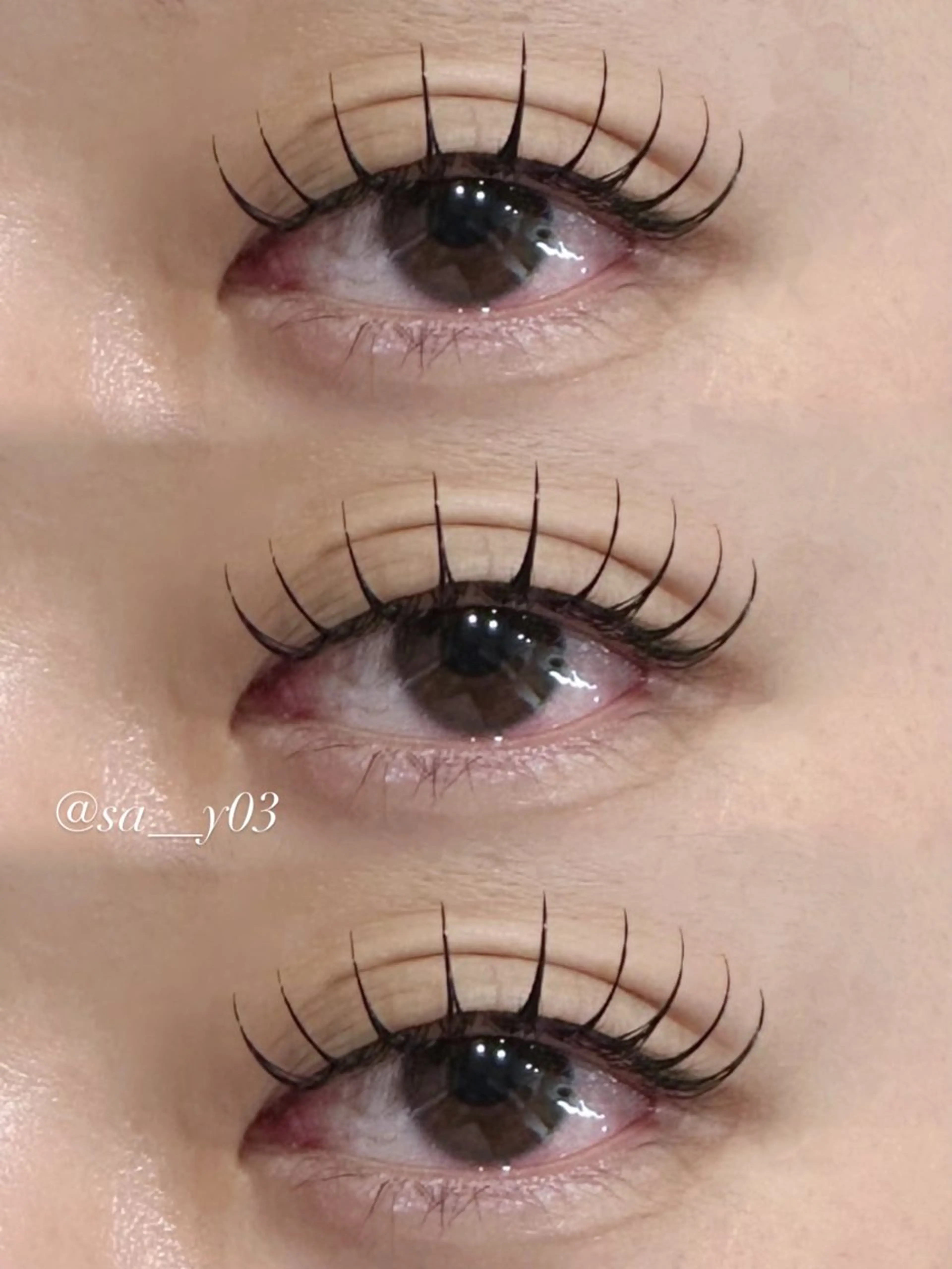 マツエク・マツパ Lカール BOOBEE eyelash所属・山下 紗采のマツエク・マツパデザイン