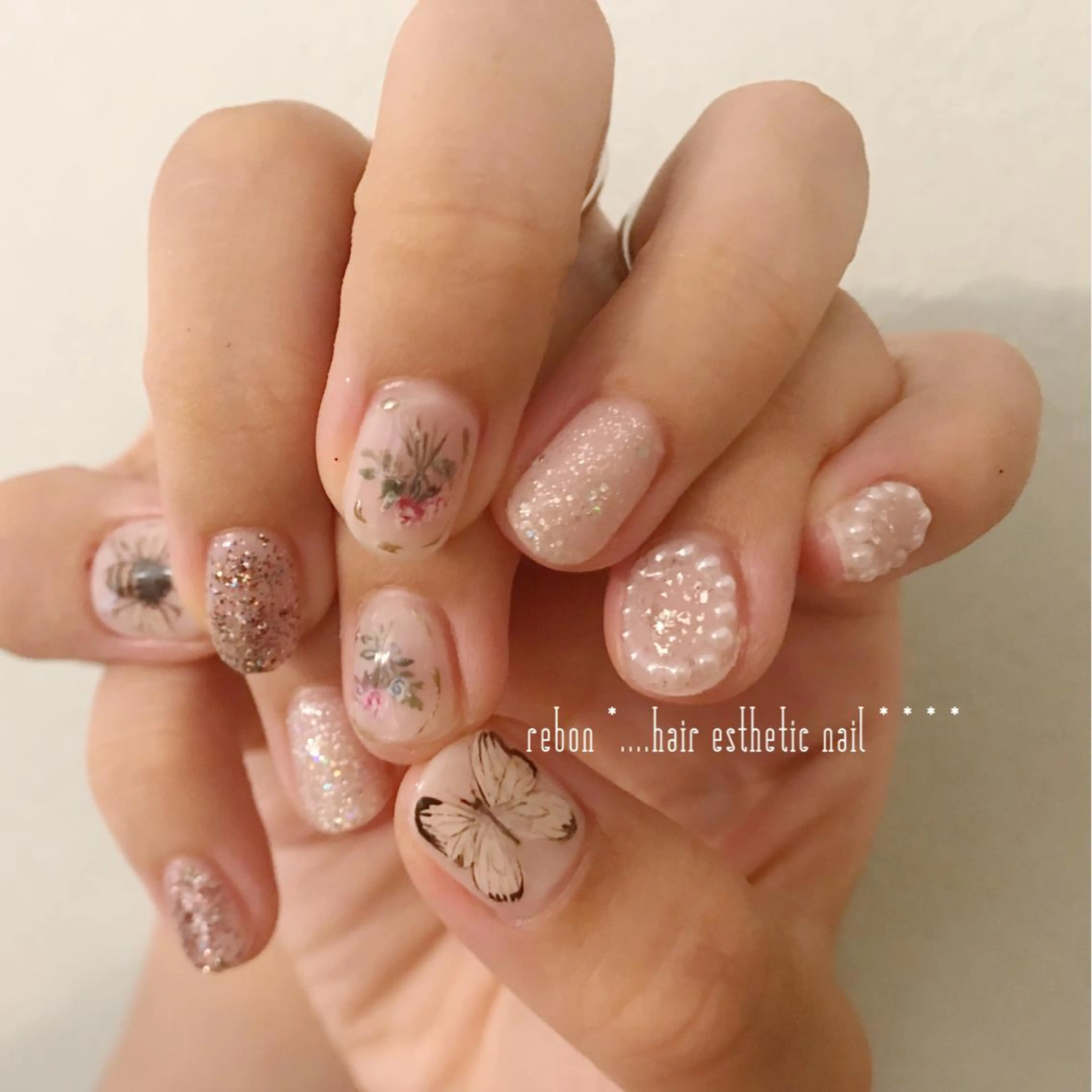 ネイル ハンドネイル rebon＊ natsukiのネイルデザイン