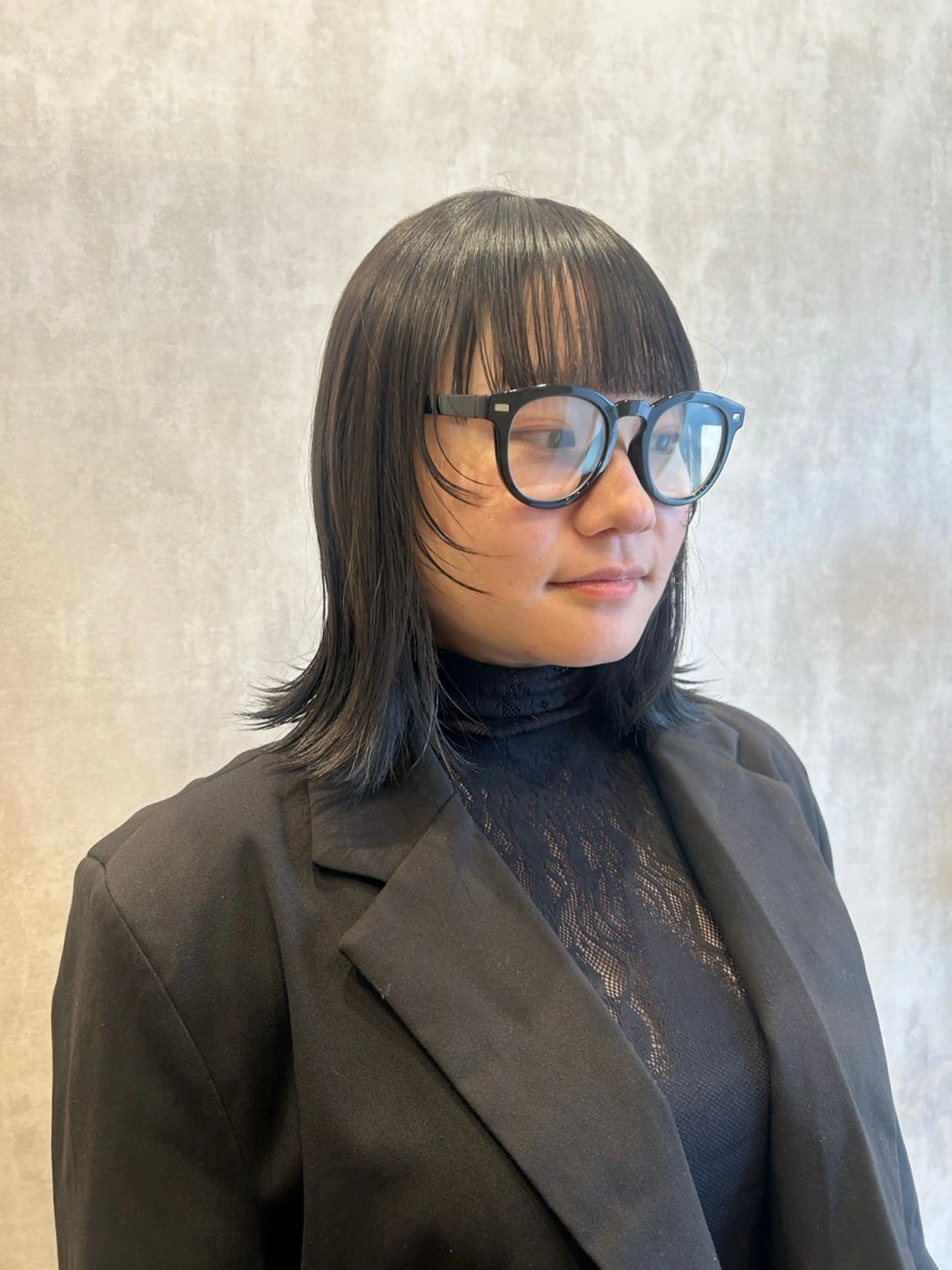 ミディアム ｵｶﾓﾄ 🏴🏁のヘアスタイル