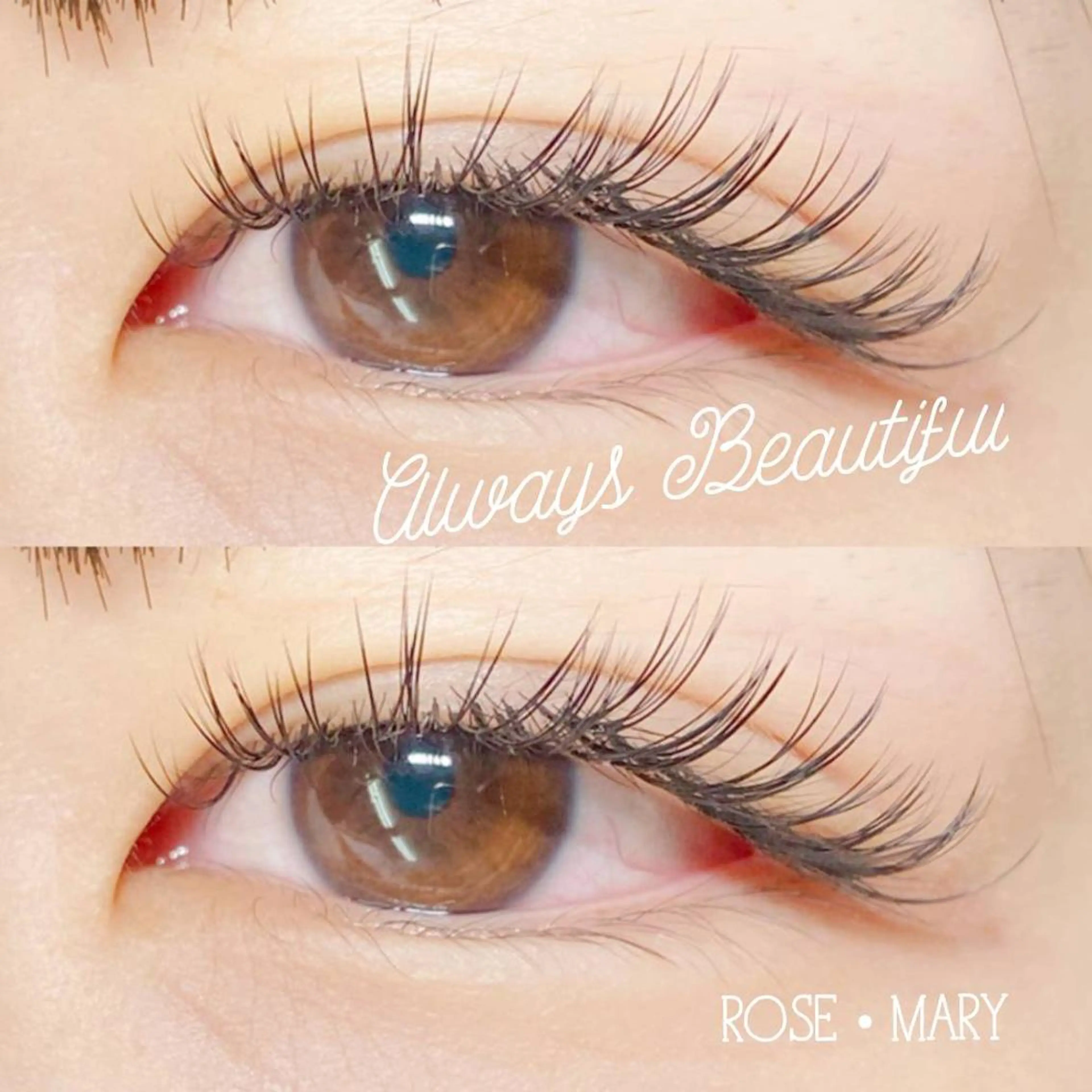 マツエク・マツパ バインドロック Cカール ROSE MARY 大竹のマツエク・マツパデザイン