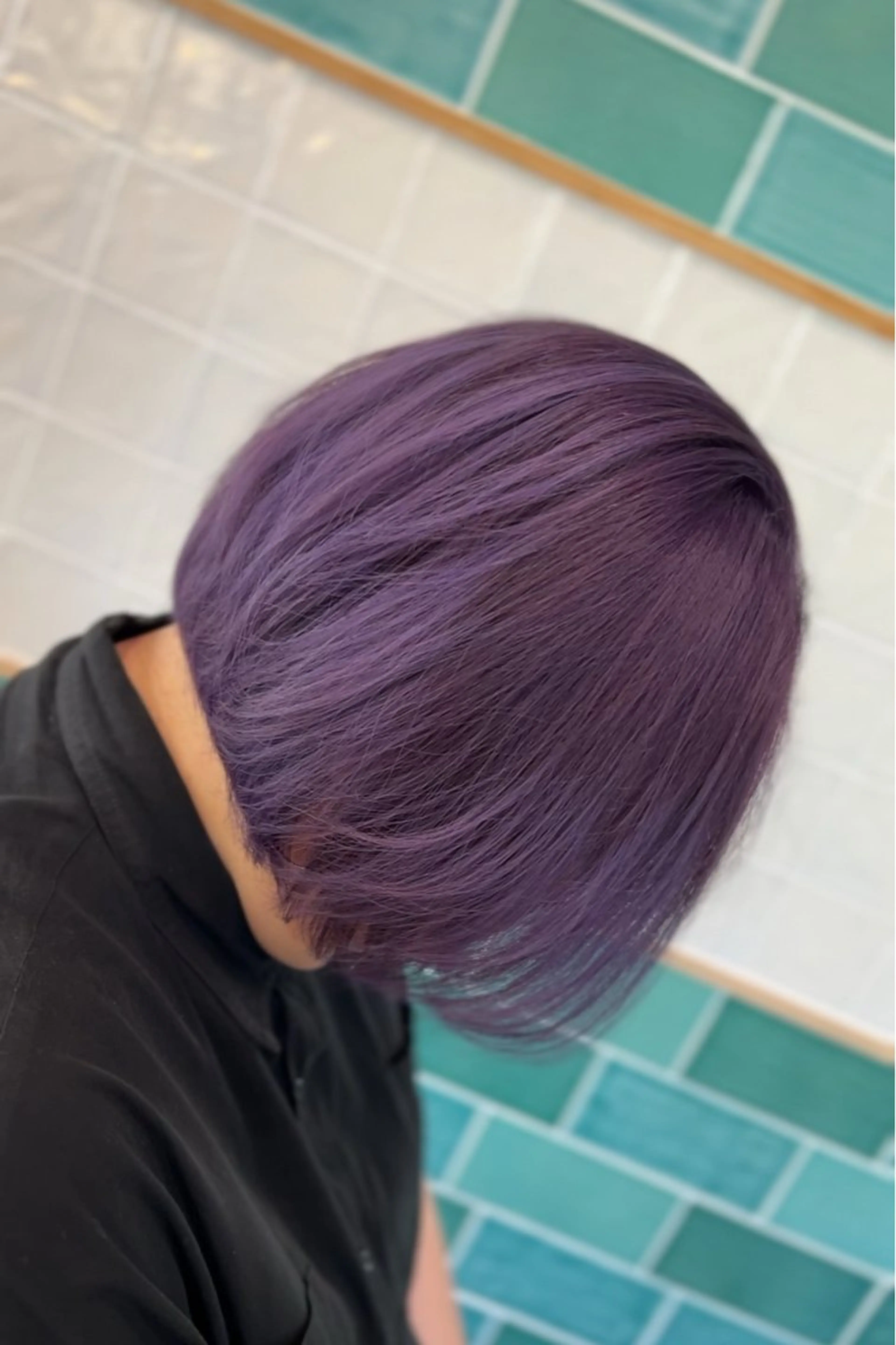 カラー ブリーチ/ストレート ダブルカラーtetoのヘアスタイル