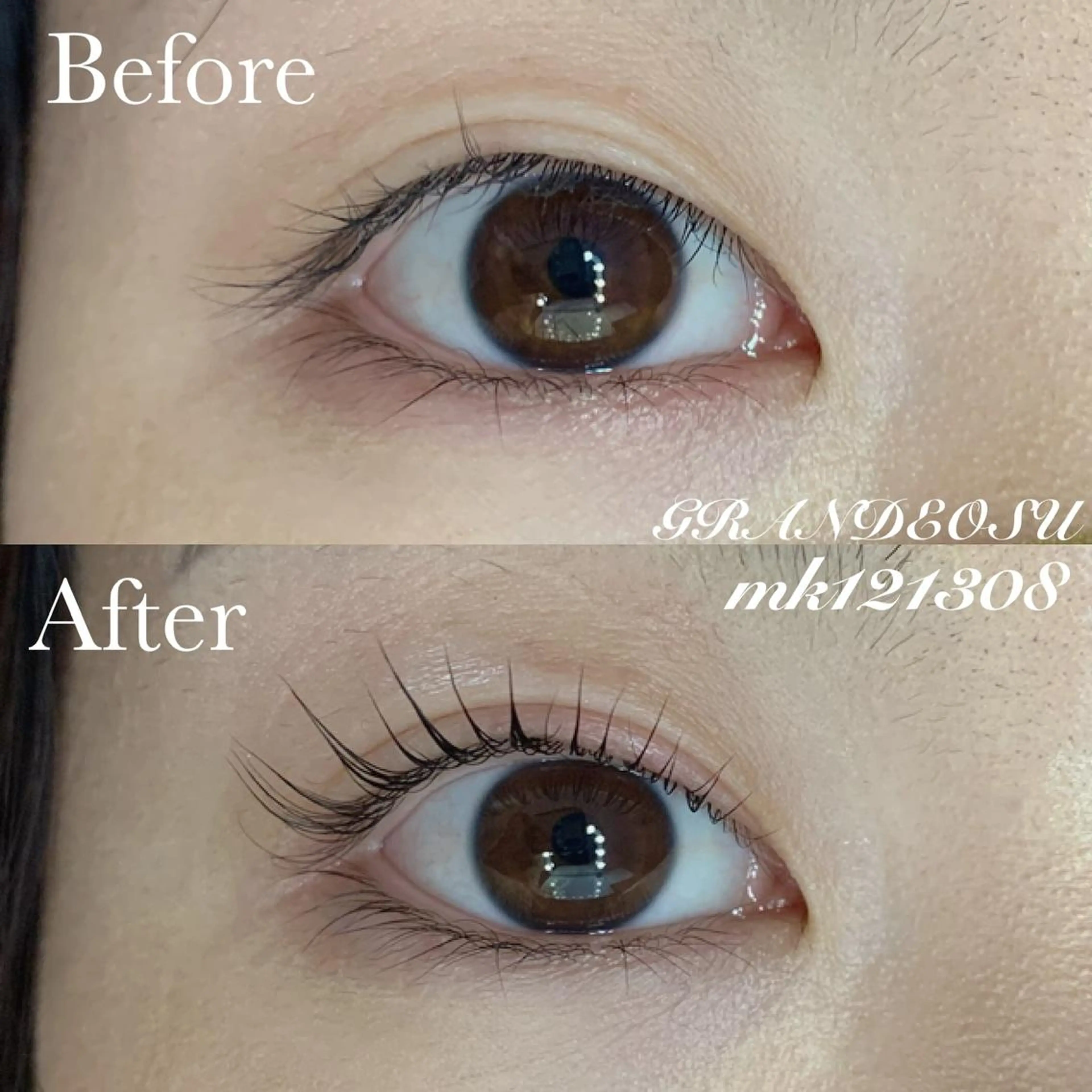 マツエク・マツパ マツパ GRANDEcara 栄　manamiのマツエク・マツパデザイン