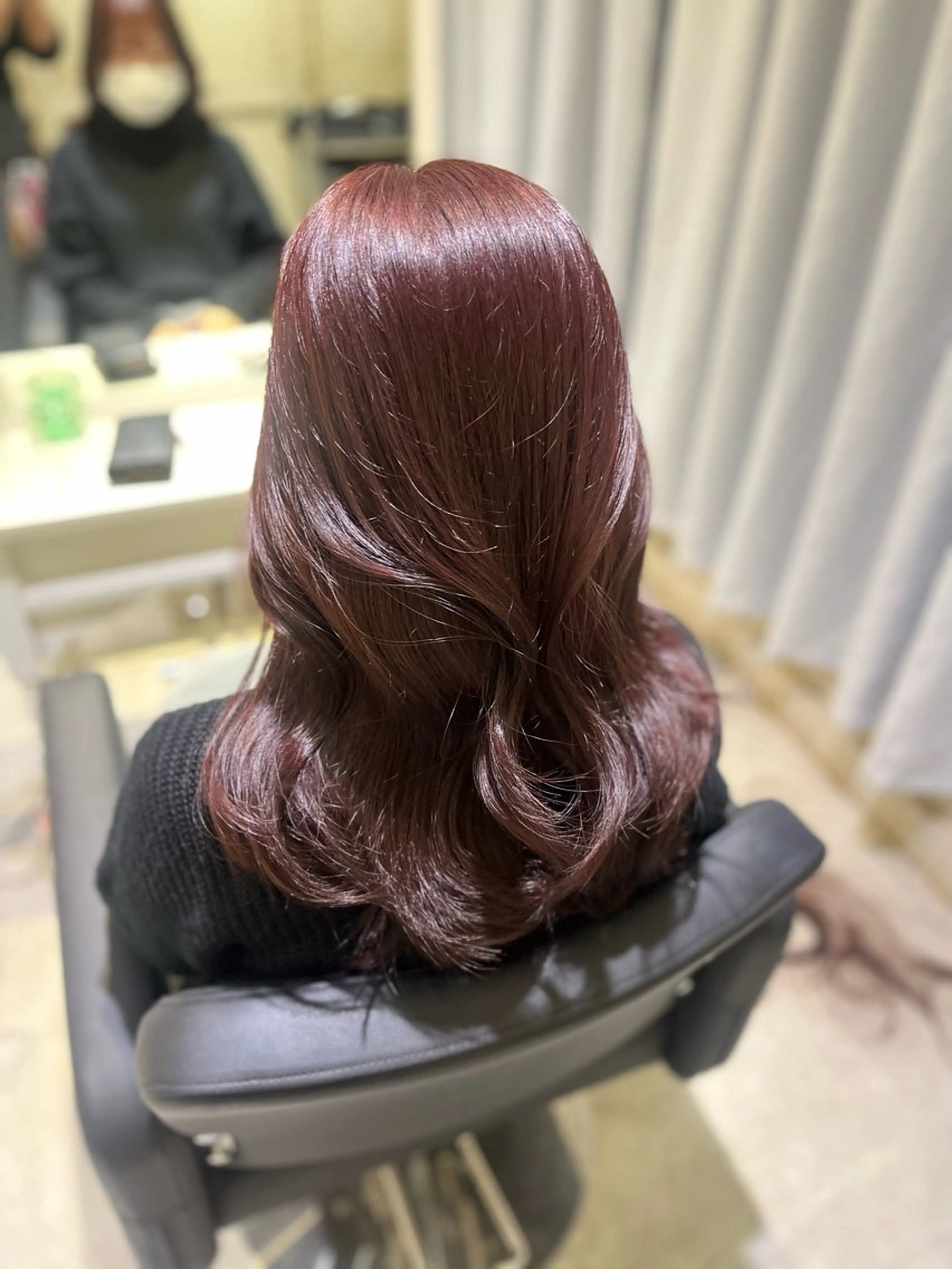 セミロング カラー ヘアカラー トリートメント 🟠髪質改善縮毛矯正 YUTO🟠のヘアスタイル