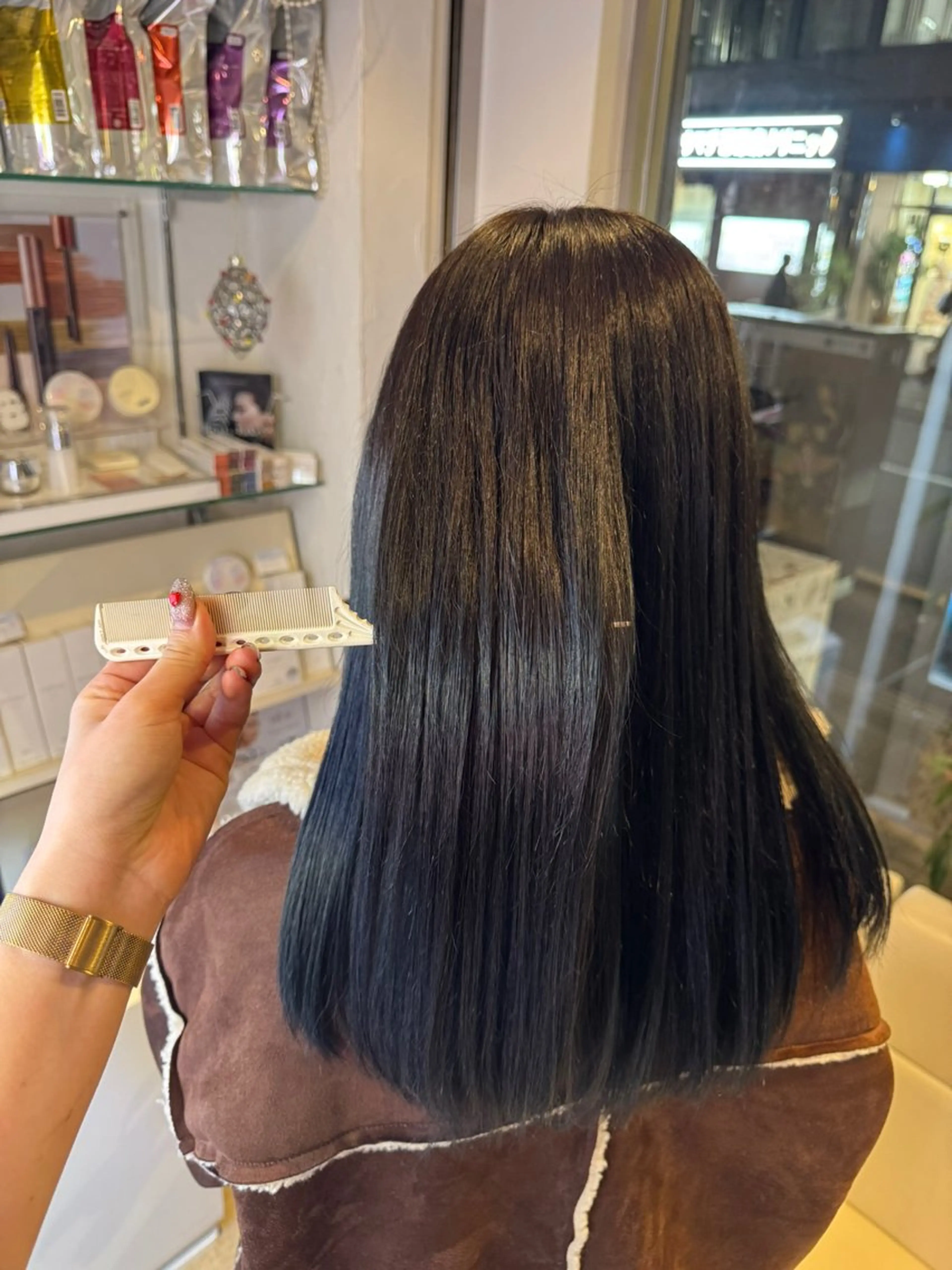 ロング トリートメント カット トリートメント 透明感カラー🌱 🍑天野琴音🍑のヘアスタイル