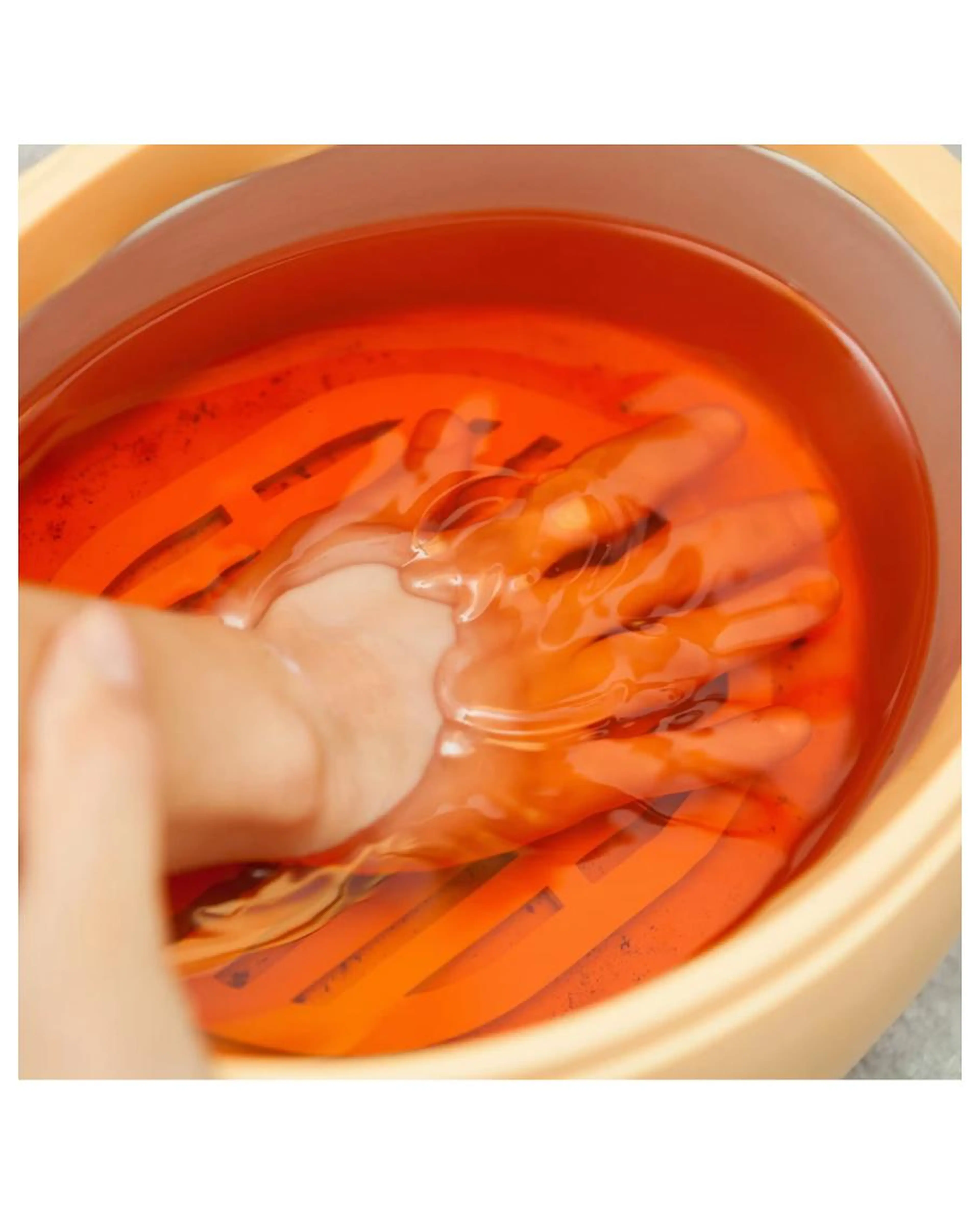 じんわりあたたかパラフィンパック💅（手のみ）ちょっとしたマッサージを添えての写真